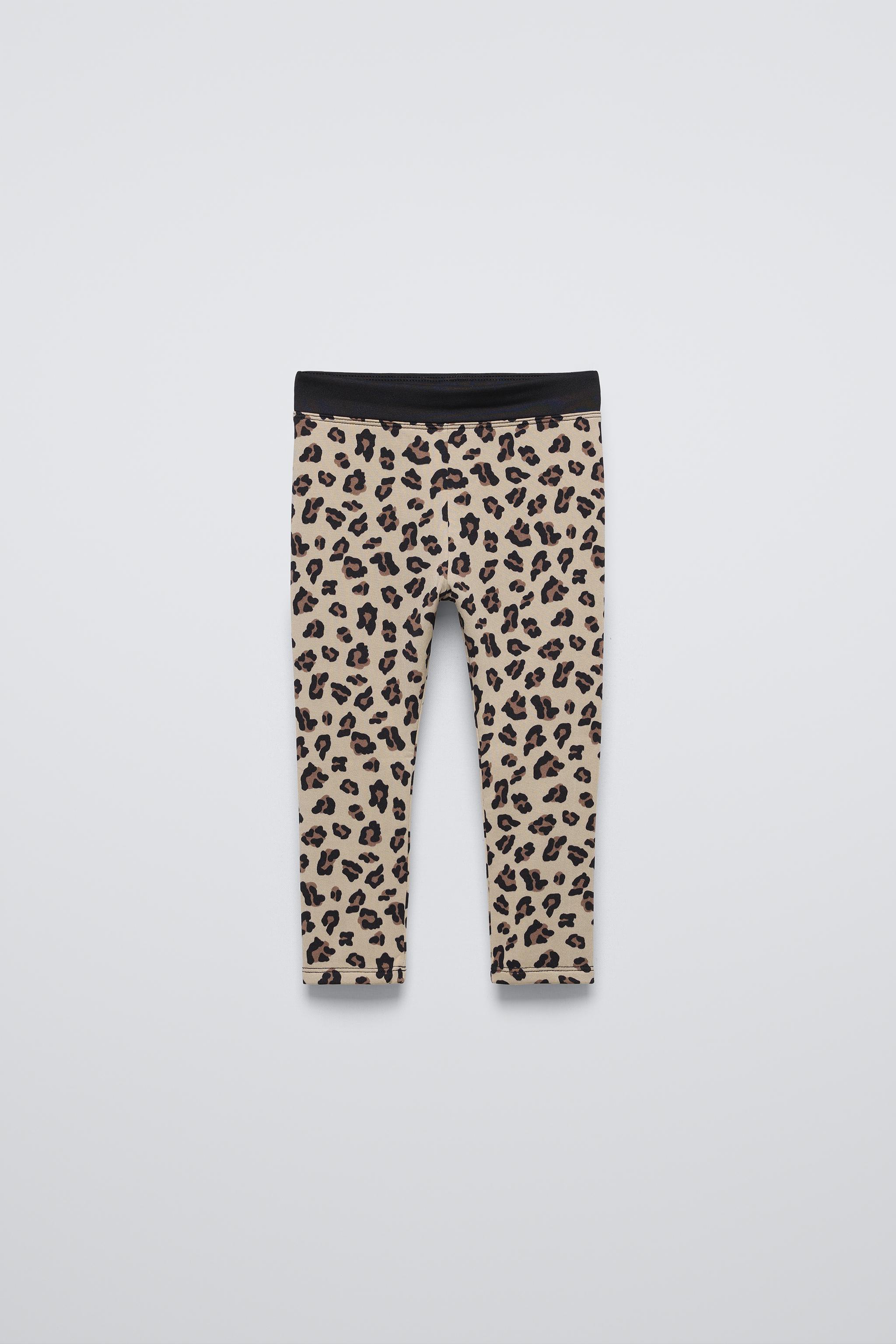  Леггинсы ZARA ANIMAL PRINT THERMAL ZARA