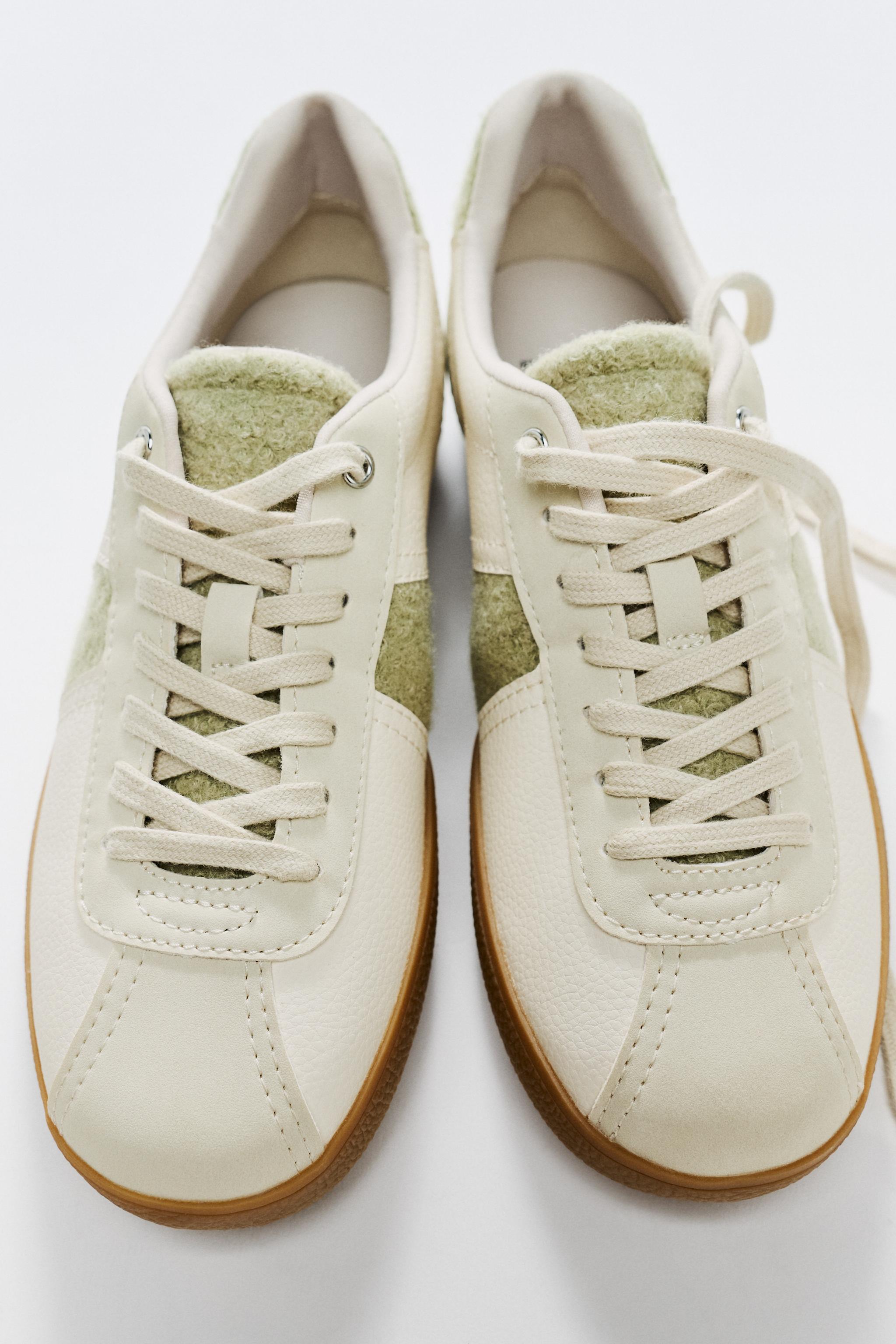 COLOR DETAIL ATHLETIC SNEAKERS ZARA