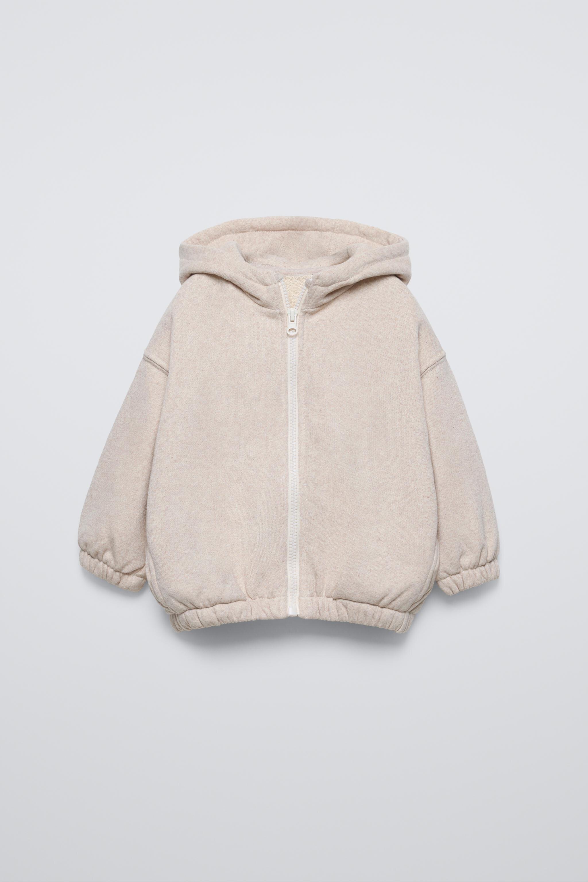  Худид ZARA HEATHERED SWEATSHIRT ZARA