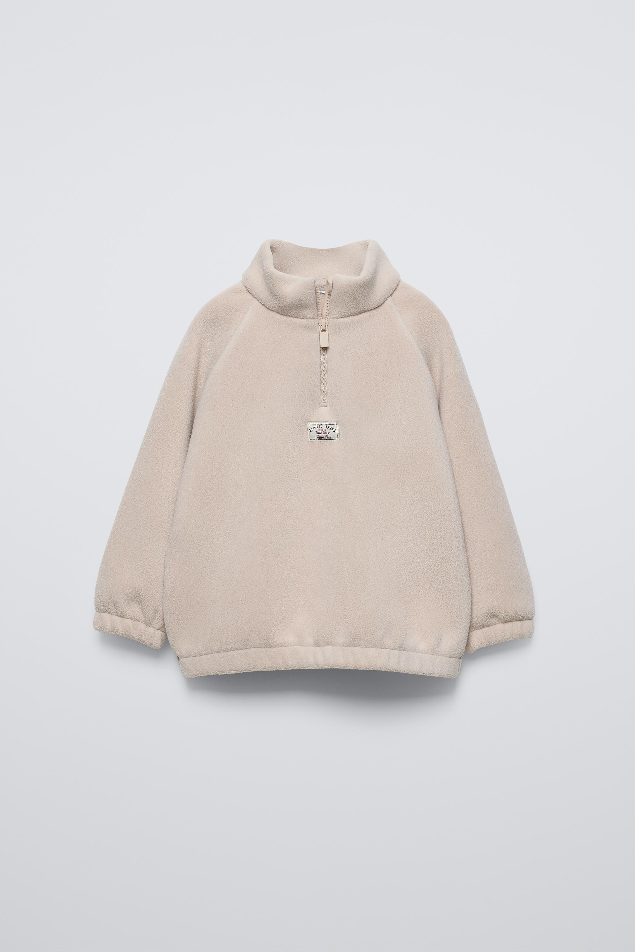  Толстовка ZARA POLAR HALF ZIP ZARA