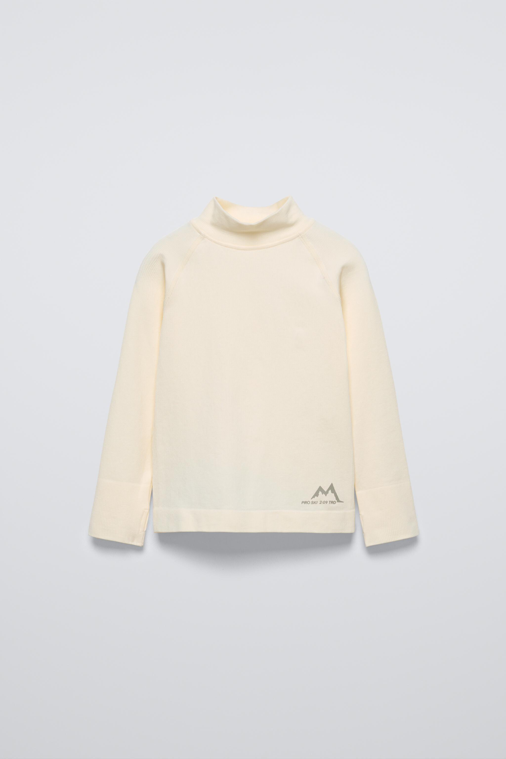 RIBBED SHIRT SKI COLLECTION ZARA