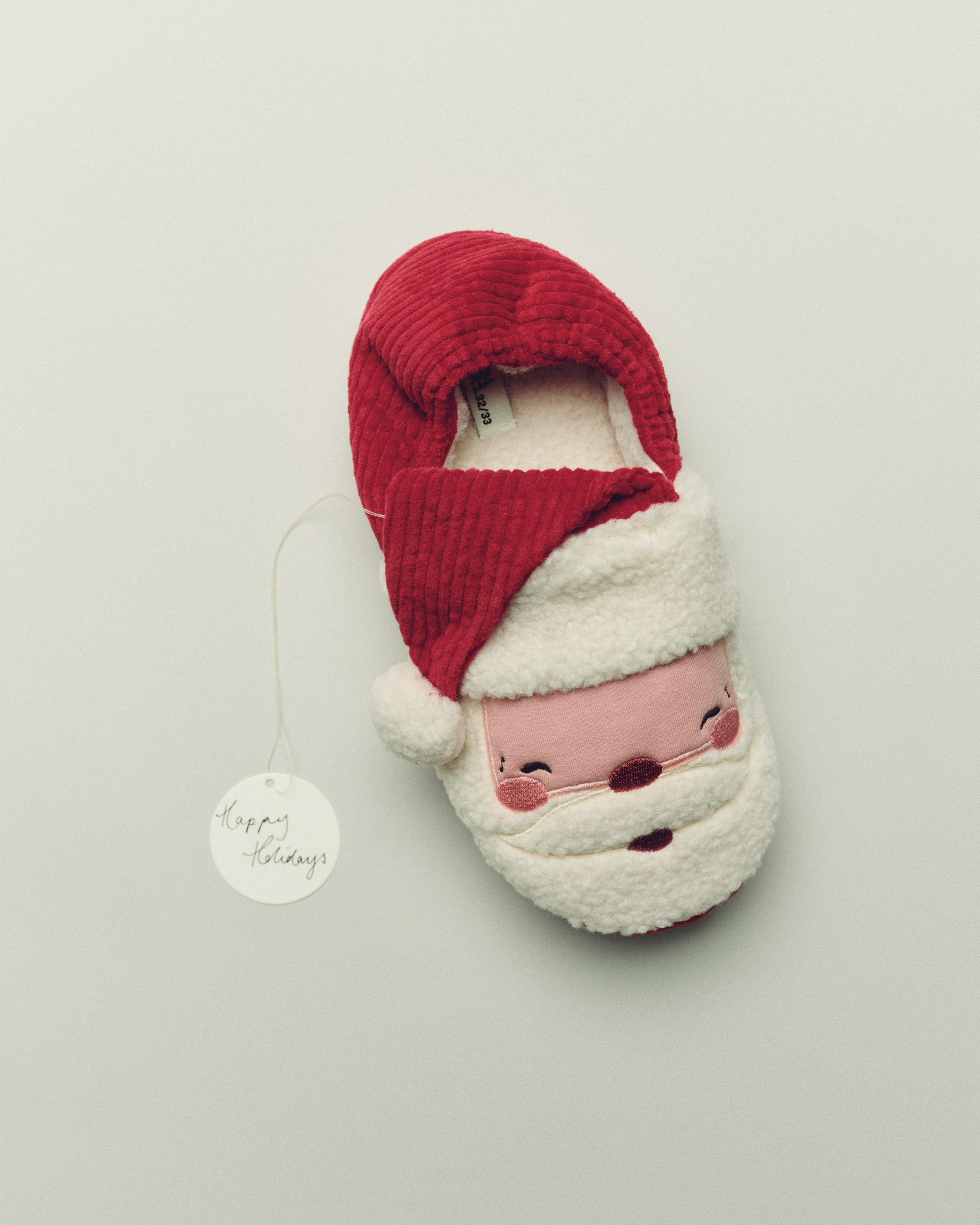 SANTA CLAUS SLIPPERS ZARA