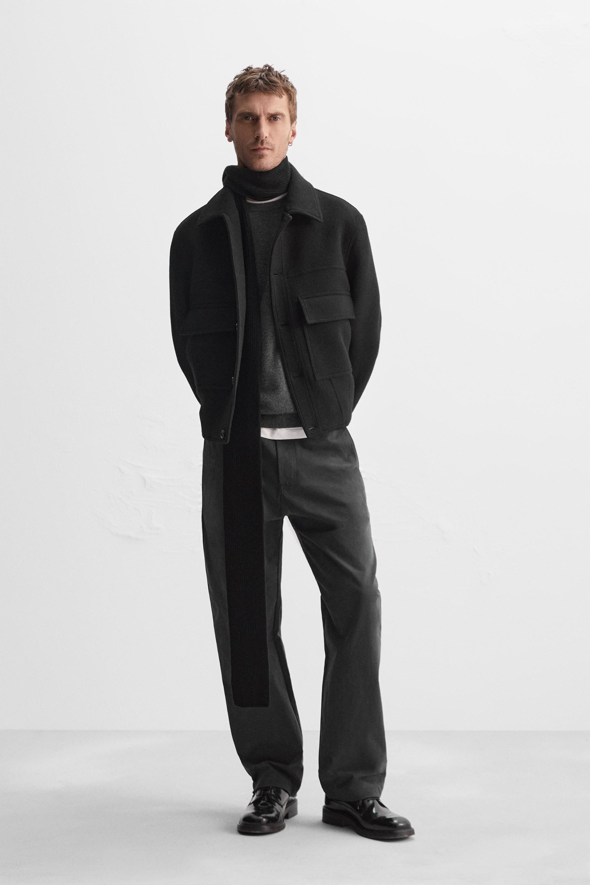 Мужские Повседневные брюки ZARA STRAIGHT FIT SOFT PANTS ZARA