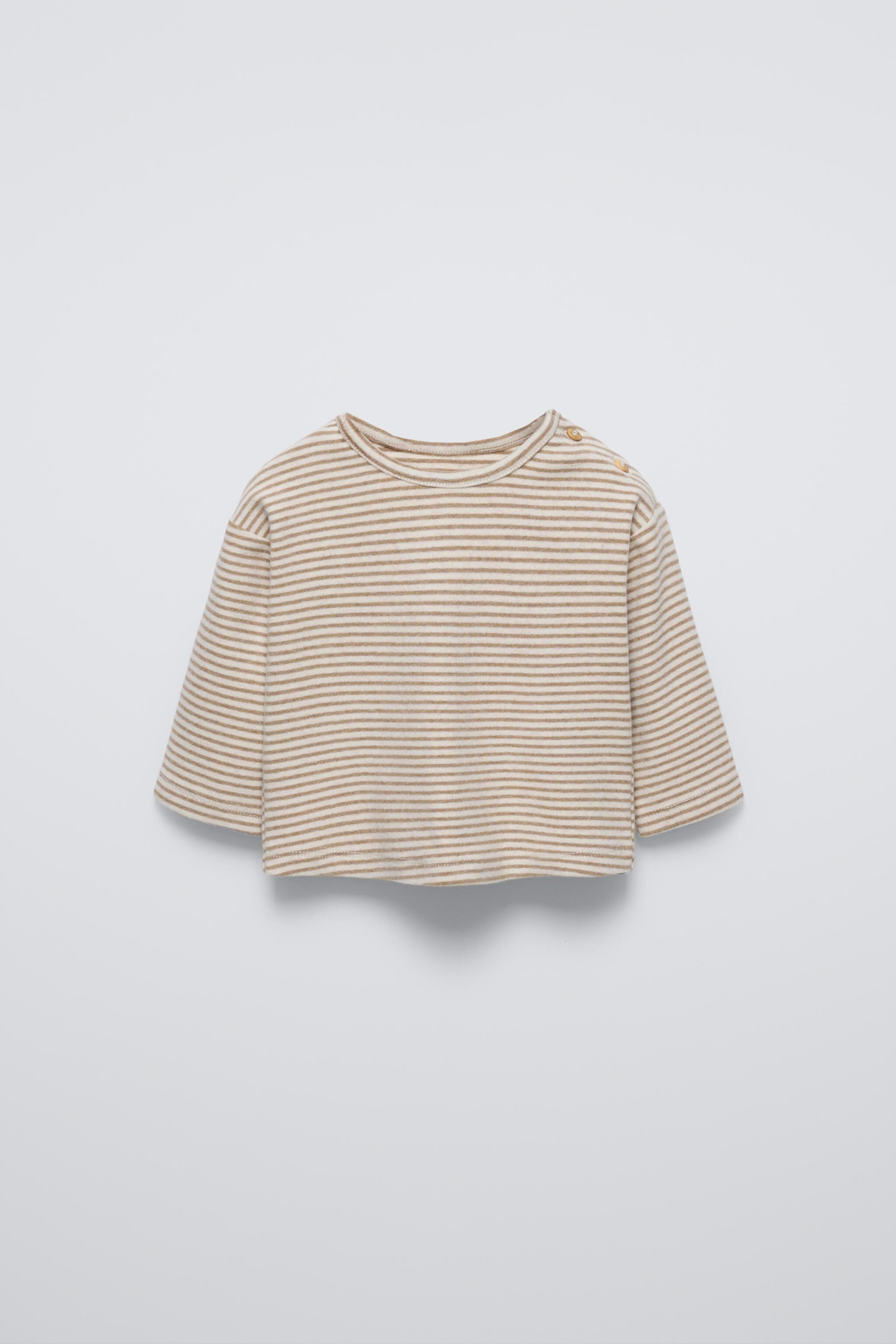 STRIPED SOFT TOUCH SHIRT ZARA