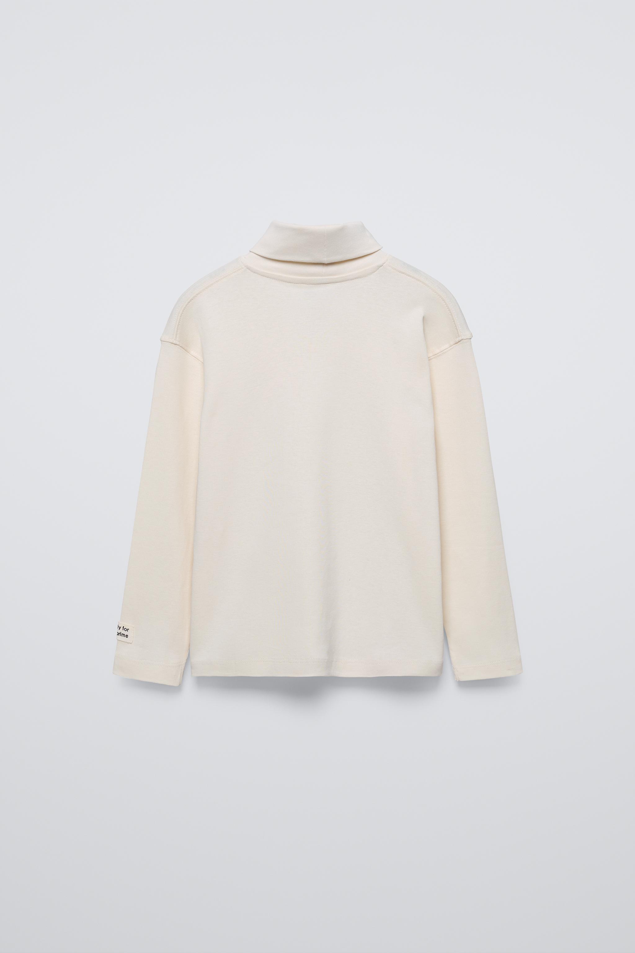  Футболка Zara TURTLENECK SHIRT ZARA