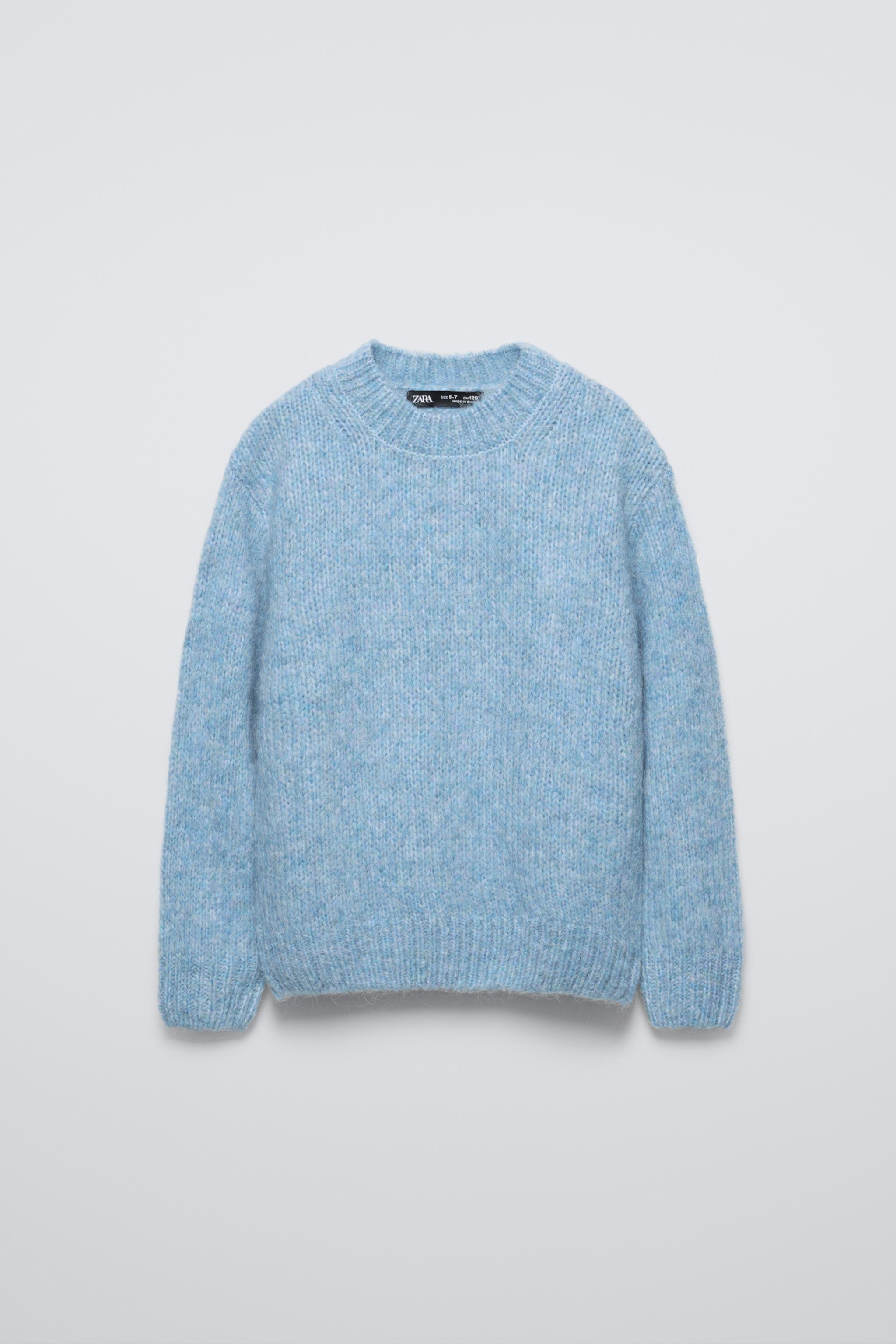  Свитер Zara WOOL BLEND KNIT ZARA