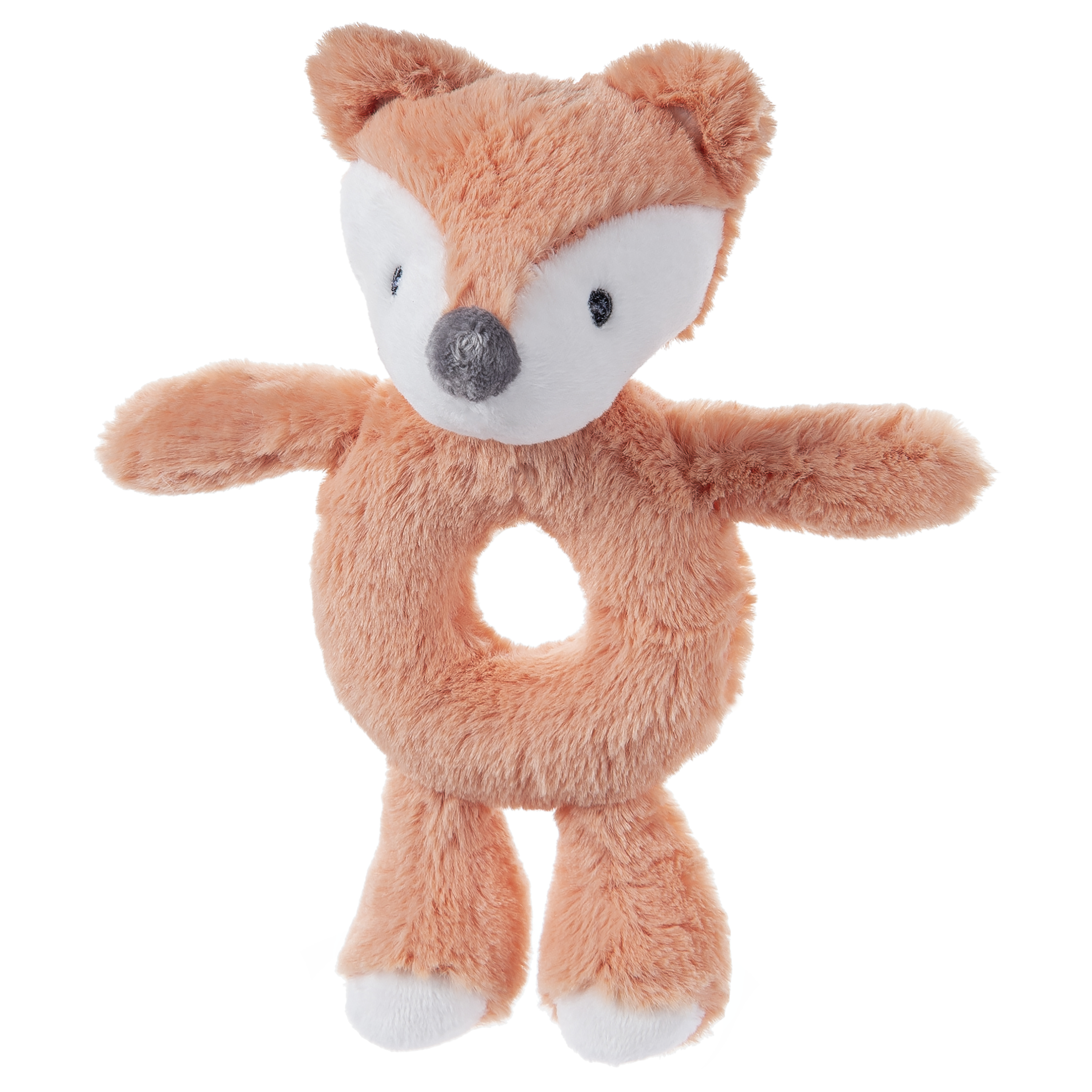 Spin Master Baby GUND Baby Toothpick Emory Fox Rattle Plush Stuffed Animal, Orange, 7.5" GUND