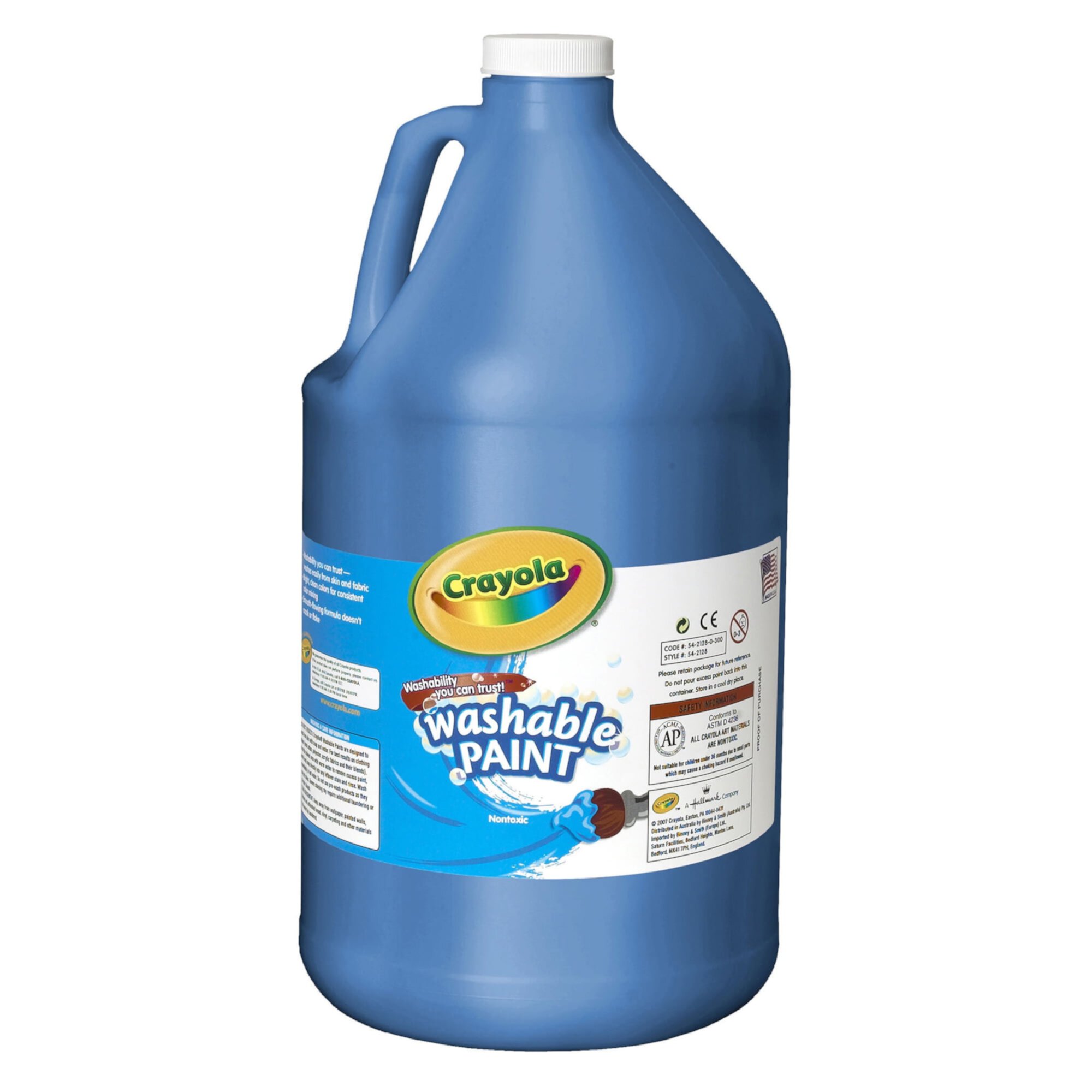 Crayola Washable Paint, Blue, Gallon Crayola