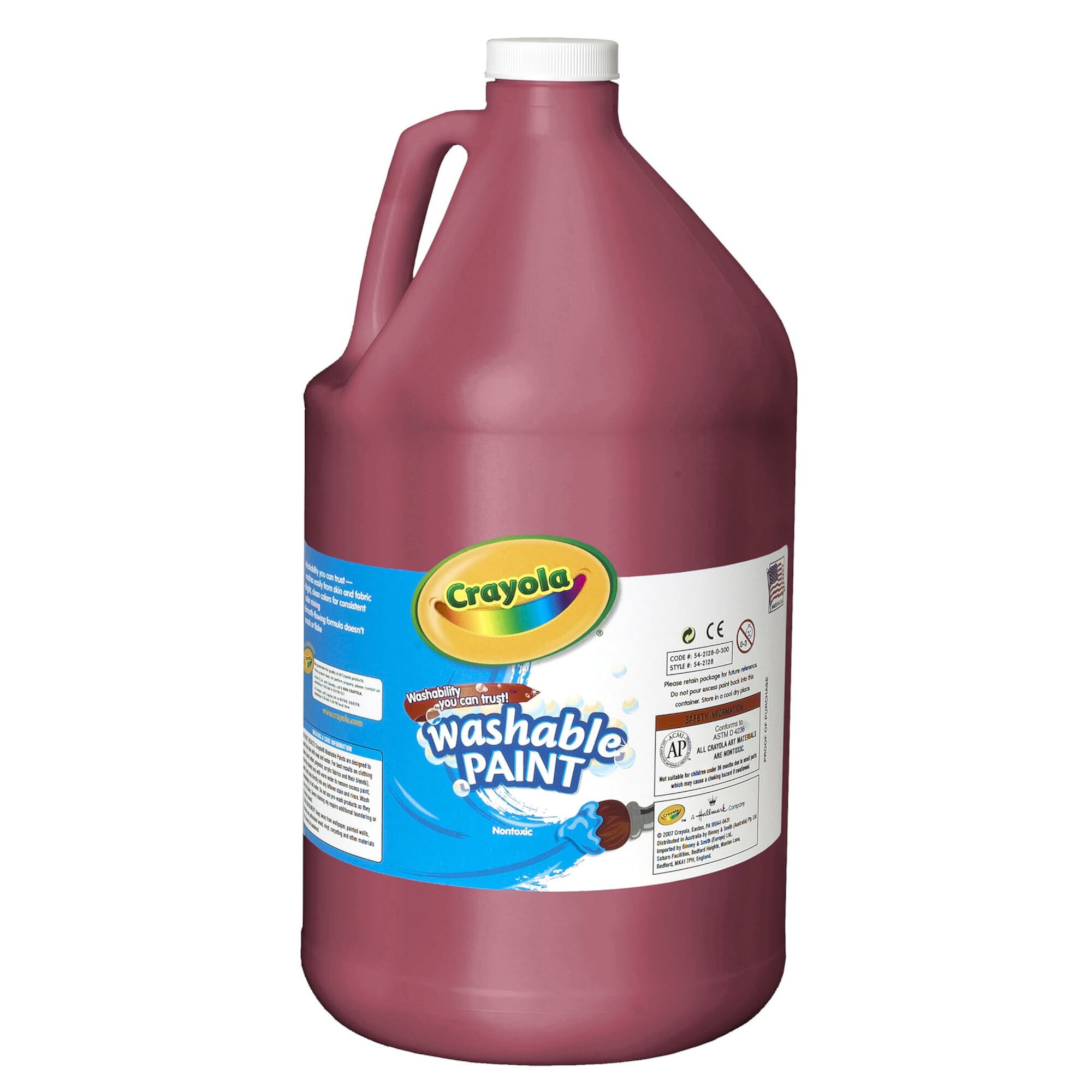 Crayola Washable Paint, Red, Gallon Crayola