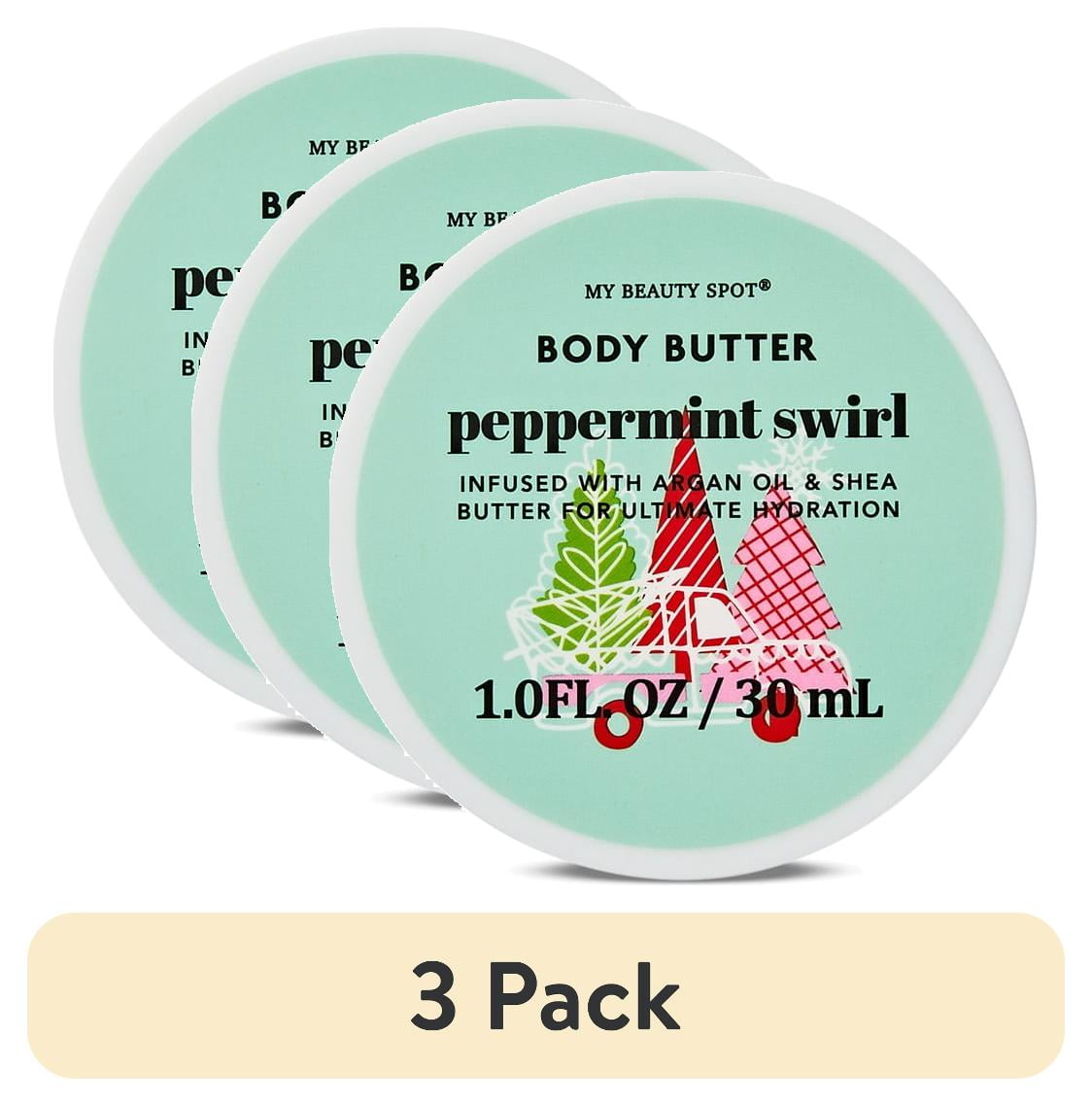 (3 pack) My Beauty Spot Gingerbread Body Butter 3-Pack,  Rich Moisturizer for Teens & Adults (New) My Beauty Spot