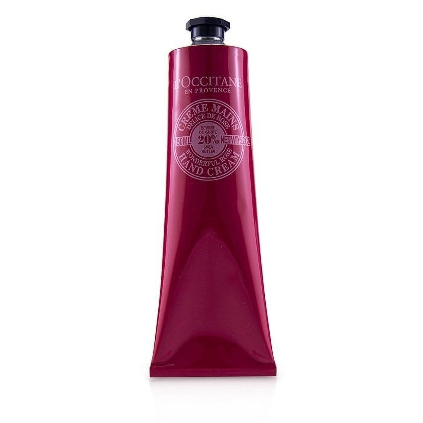 L'Occitane Shea Butter Wonderful Rose Hand Cream, 5.2 Oz L'Occitane