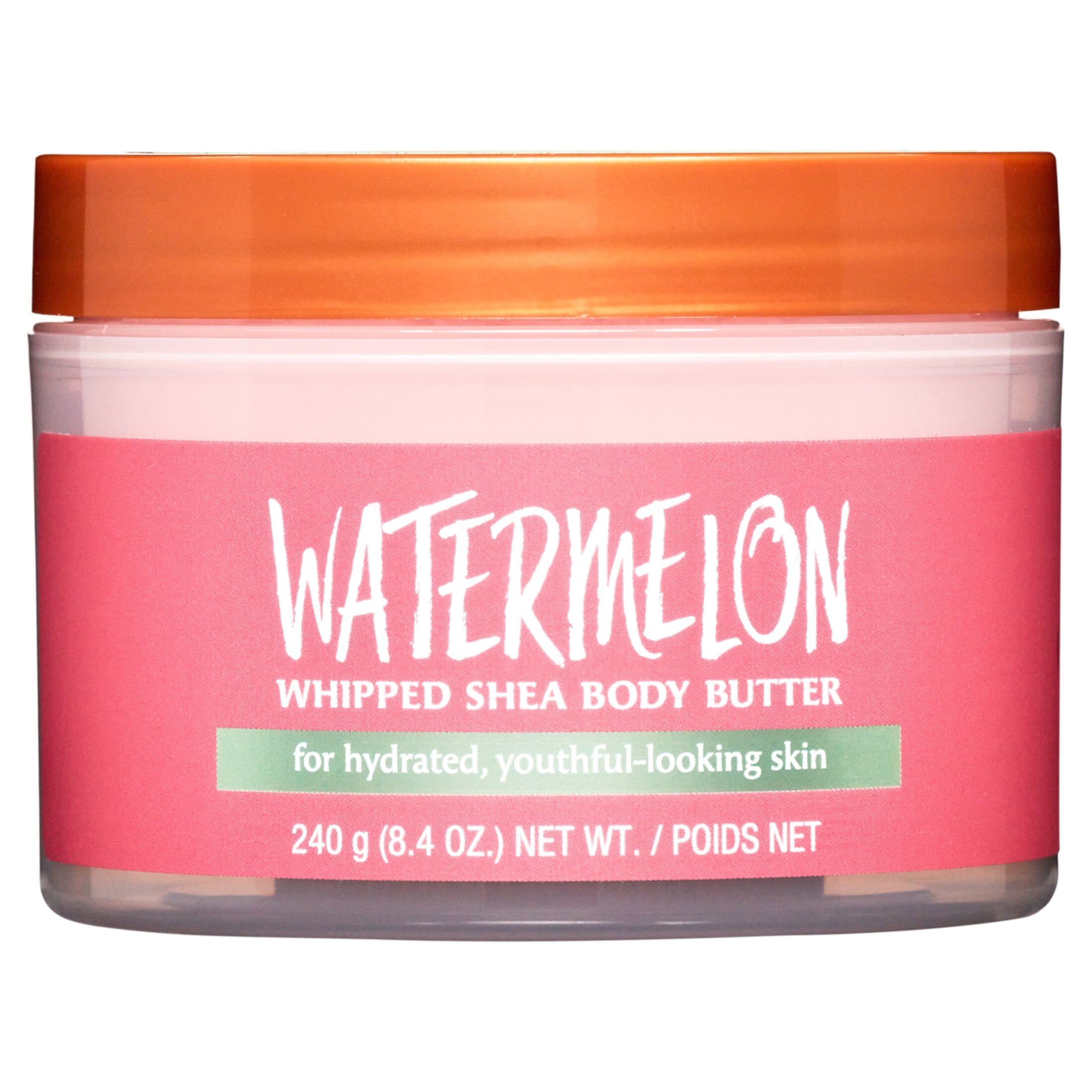 Tree Hut Shea Whipped Body Butter, Lightweight Hydration for Soft, Smooth Skin, Watermelon, 8.4oz Tree Hut