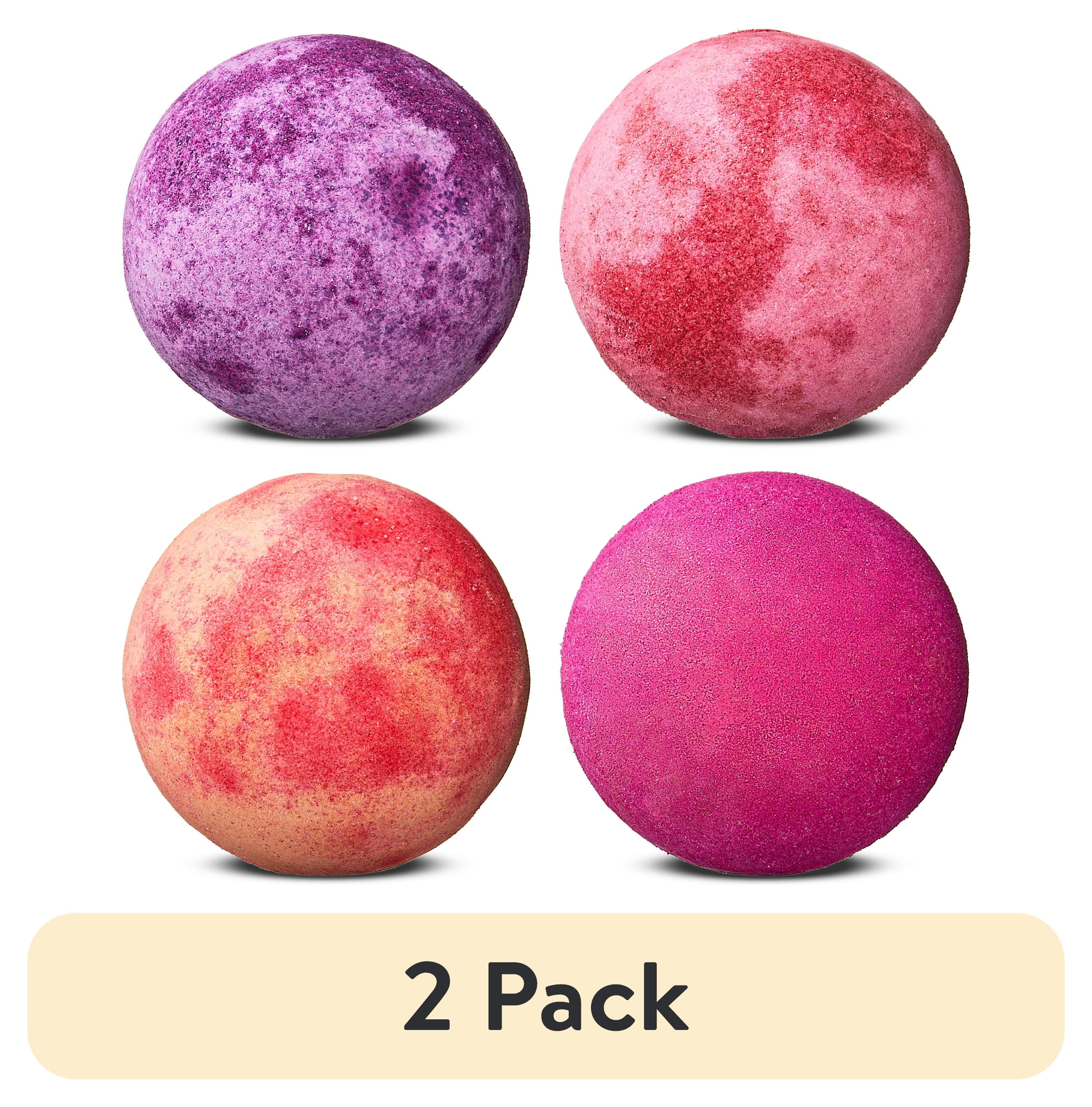 (2 pack) My Beauty Spot Rose Gold Scented Bath Fizzers, 4 Pieces My Beauty Spot