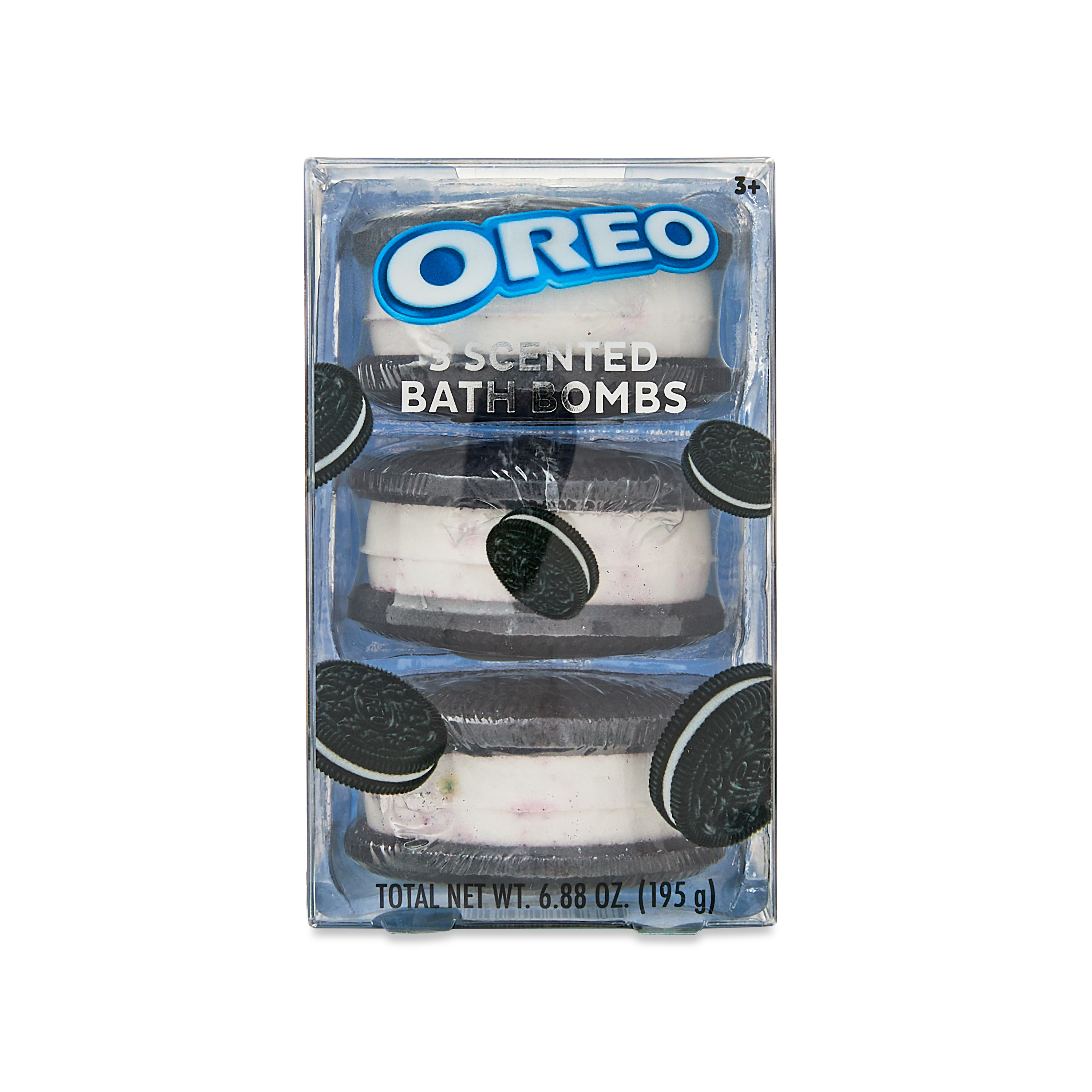 Oreo Scented Bath Bombs, 3 Pieces, 6.88 oz Hershey's