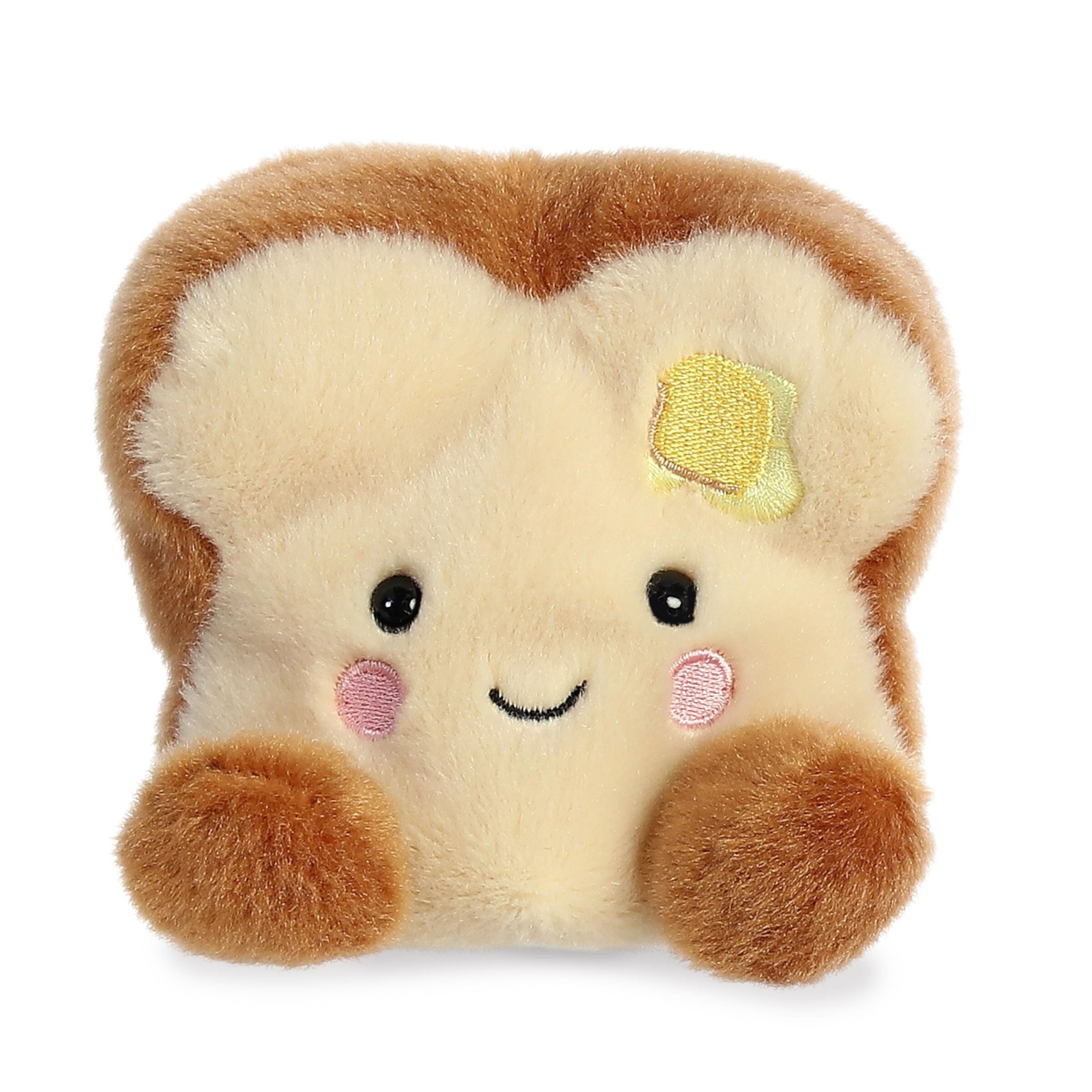 Aurora - Mini Brown Palm Pals - 5" Buttery Toast - Adorable Stuffed Animal Aurora