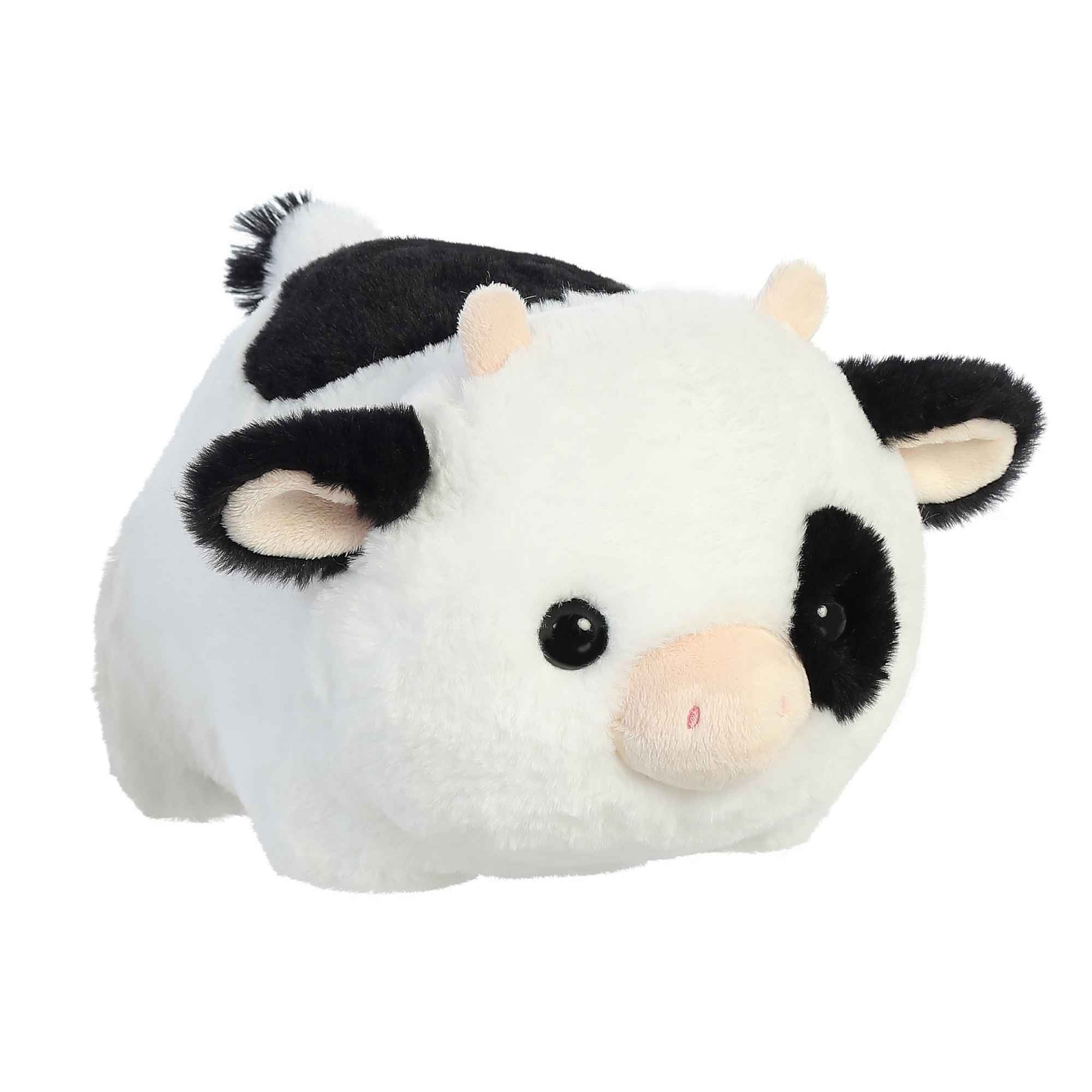 Aurora - Medium White Spudsters - 10" Tutie Cow - Adorable Stuffed Animal Aurora