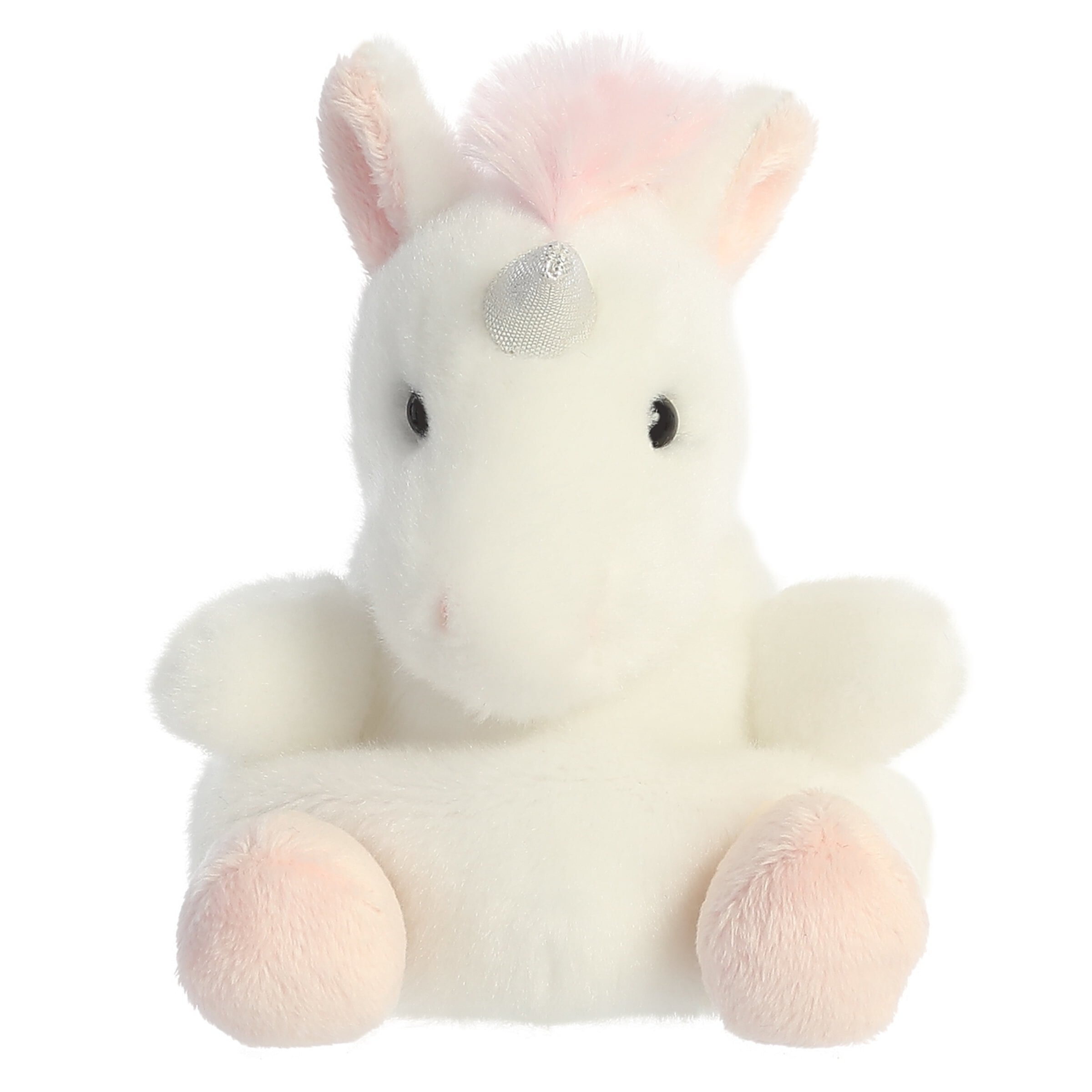 Aurora - Mini White Palm Pals - 5" Sassy Unicorn - Adorable Stuffed Animal Aurora GB