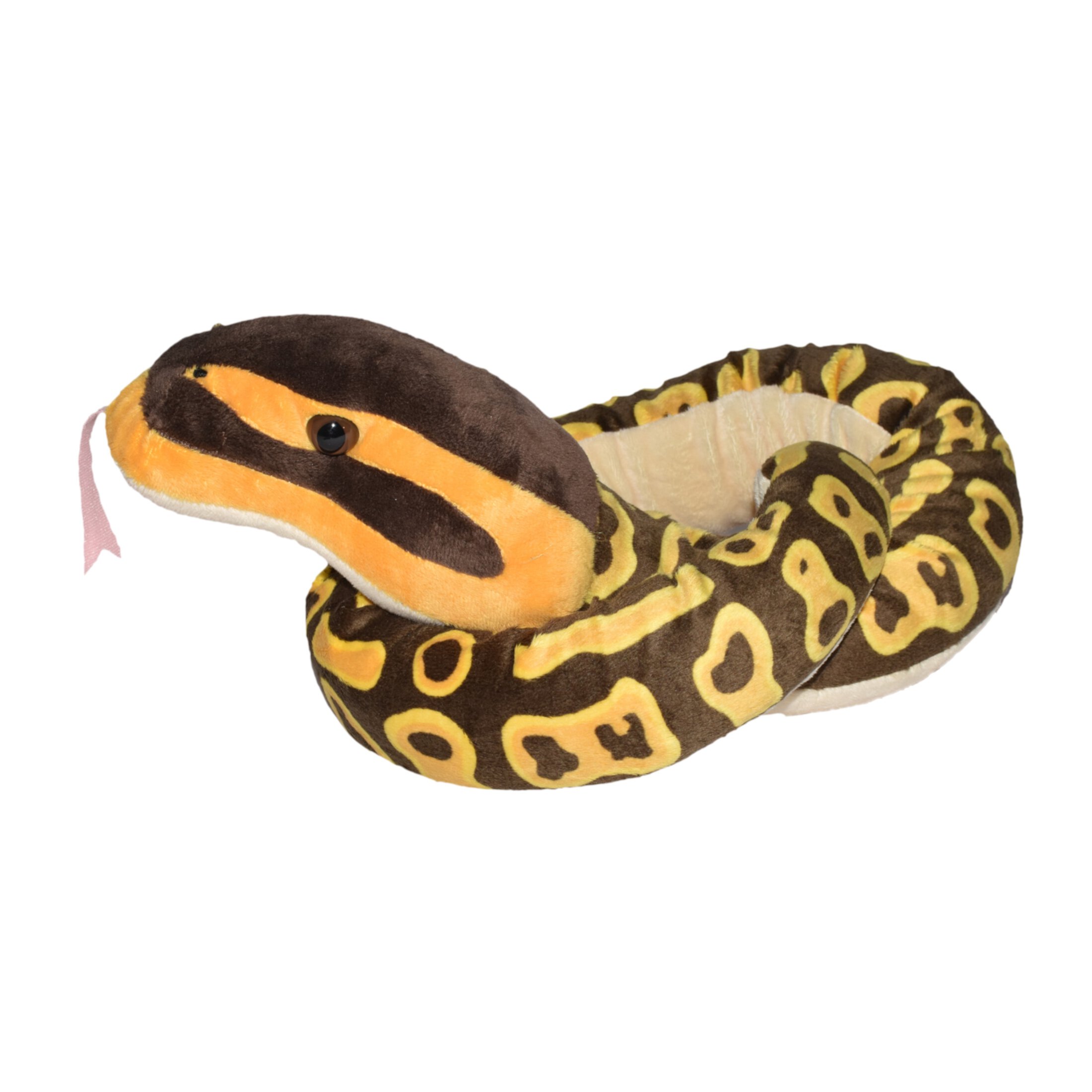 Wild Republic Plush Snake  Ball Python Stuffed Animal, 54 Inches Wild Republic