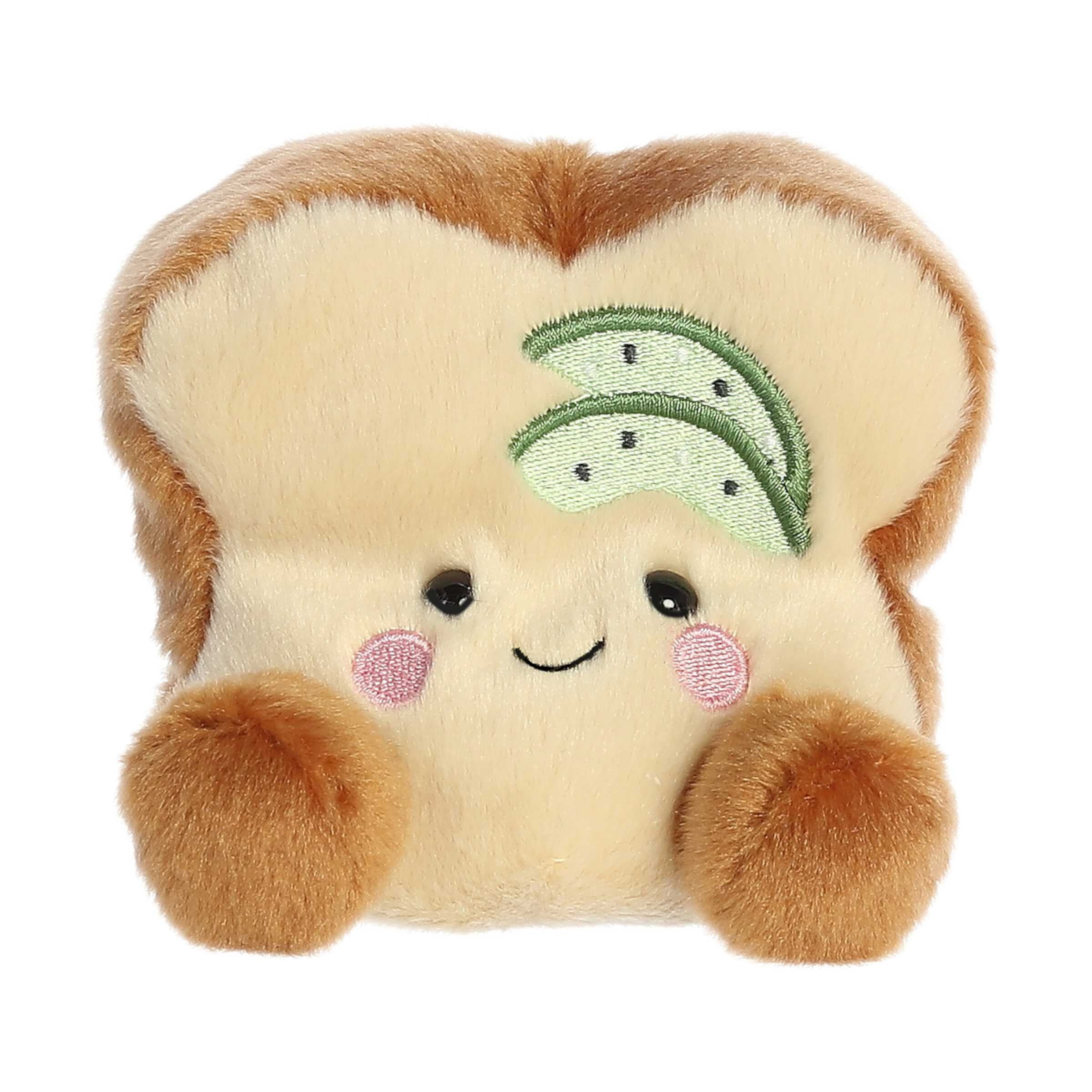 Aurora - Mini Brown Palm Pals - 5" Brittany Avocado Toast - Adorable Stuffed Animal Aurora