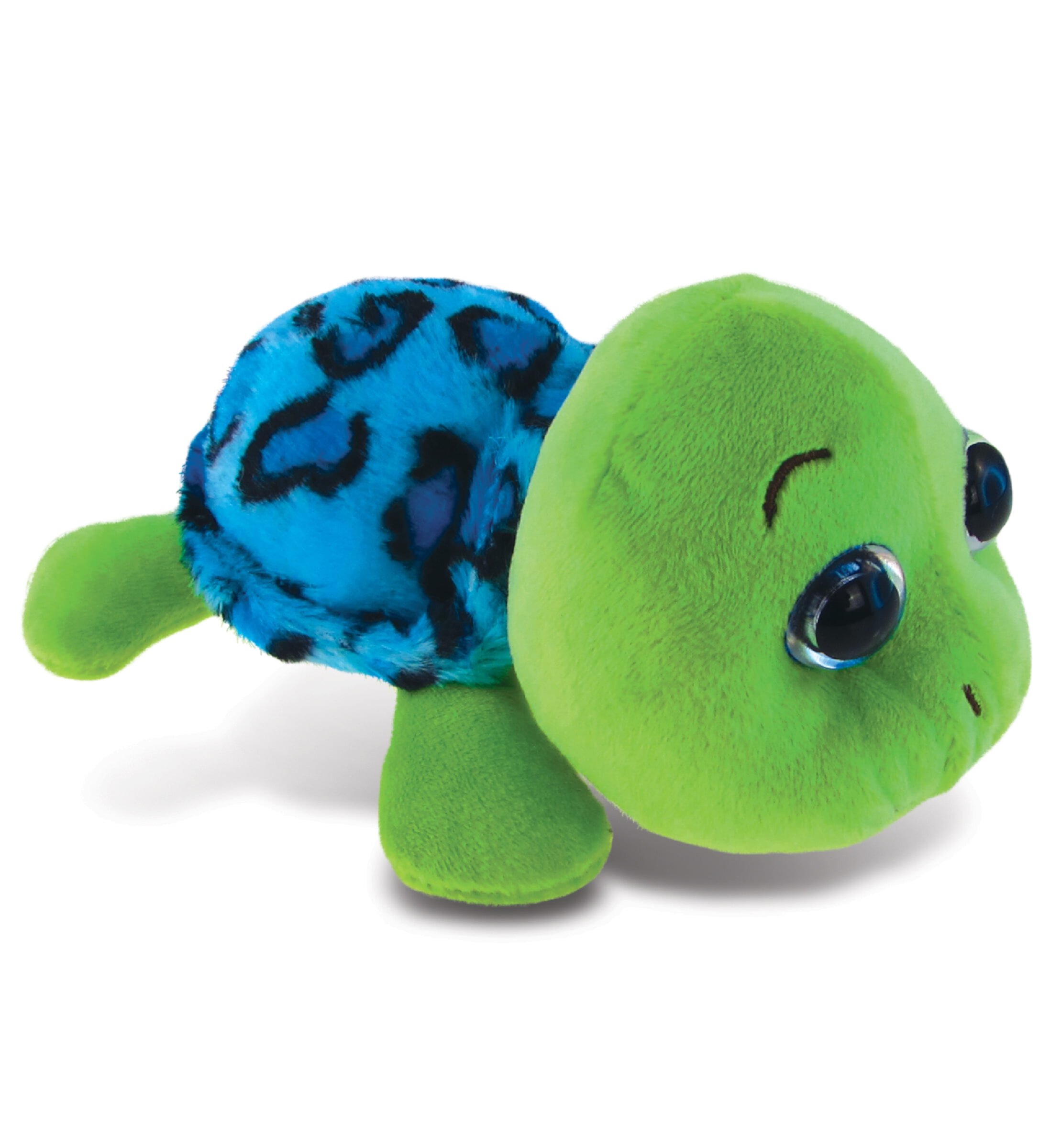 DolliBu Plush Sea Turtle Stuffed Animal - Soft Huggable Big Eyes Blue Sea Turtle, Adorable Playtime Turtle Plush Toy, Cute Sea Life Cuddle Gift, Soft Plush Doll Animal Toy for Kids & Adults - 6 Inch Dollibu