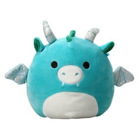 Squishmallows Official Kellytoy 7 Inch Soft Plush Squishy Toy Animals (Avrill Blue Dragon) Squishmallows