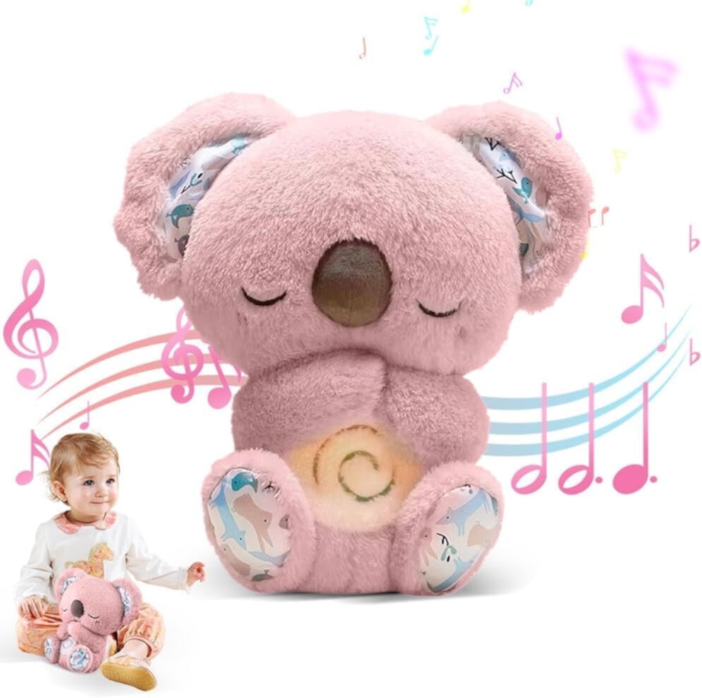 Relief Koala, The Relief Koala, Anxiety Relief Koala Breathing, Soothing Koala Bear with Sensory Details Music Lights Rhythmic Breathing Motion ANTIC DUCK