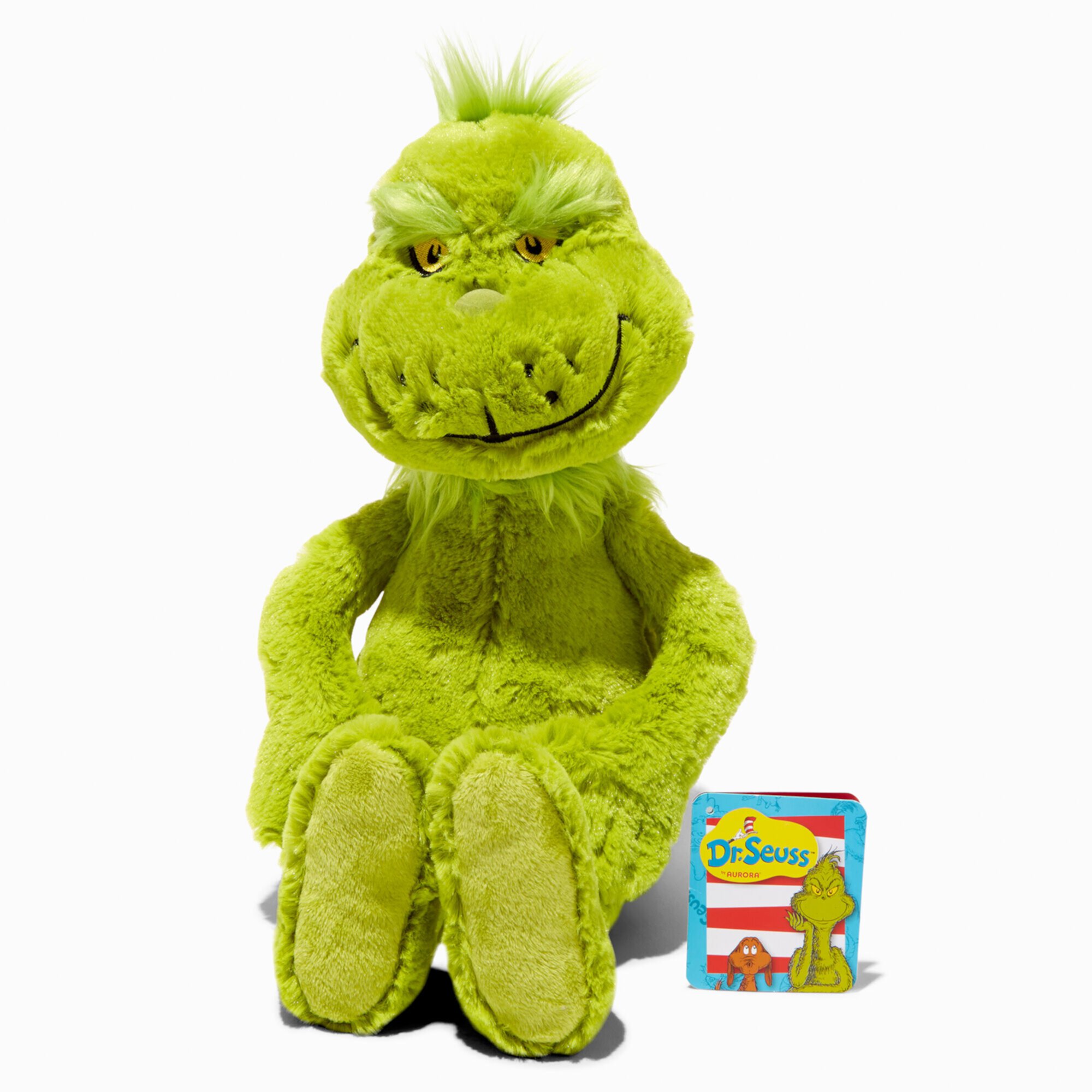 Claire's Exclusive Classic Grinch Stuffed Toy, 20-Inches Tall Claire's