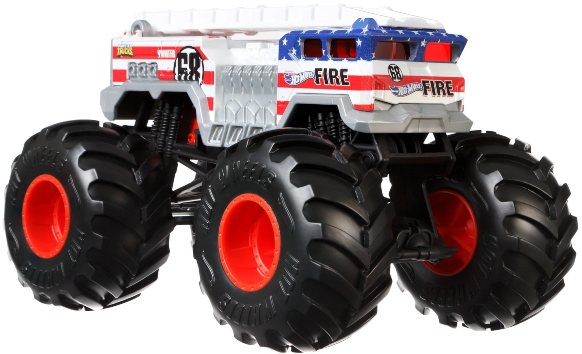 Hot Wheels Monster Trucks 1:24 Scale Alarm Play Vehicle Mattel