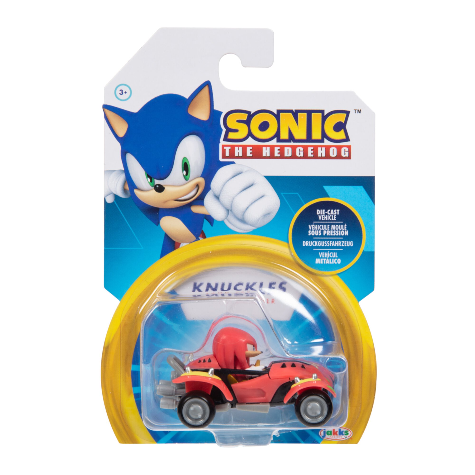 Sonic 1:64 Die-Cast Vehicle - Knuckles (Land Breaker) Sonic