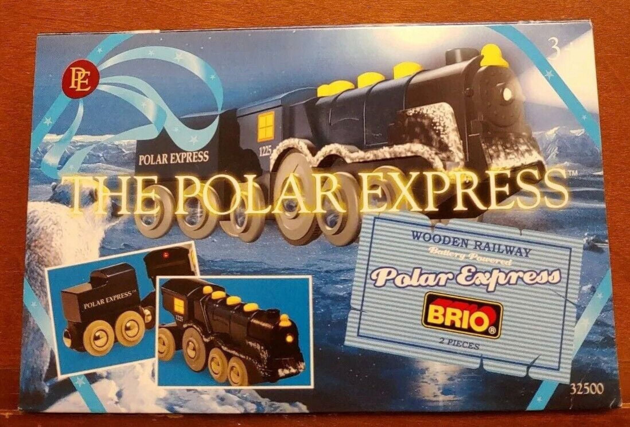 BRIO Wooden Train Railway- Polar Express Holiday Set Brio