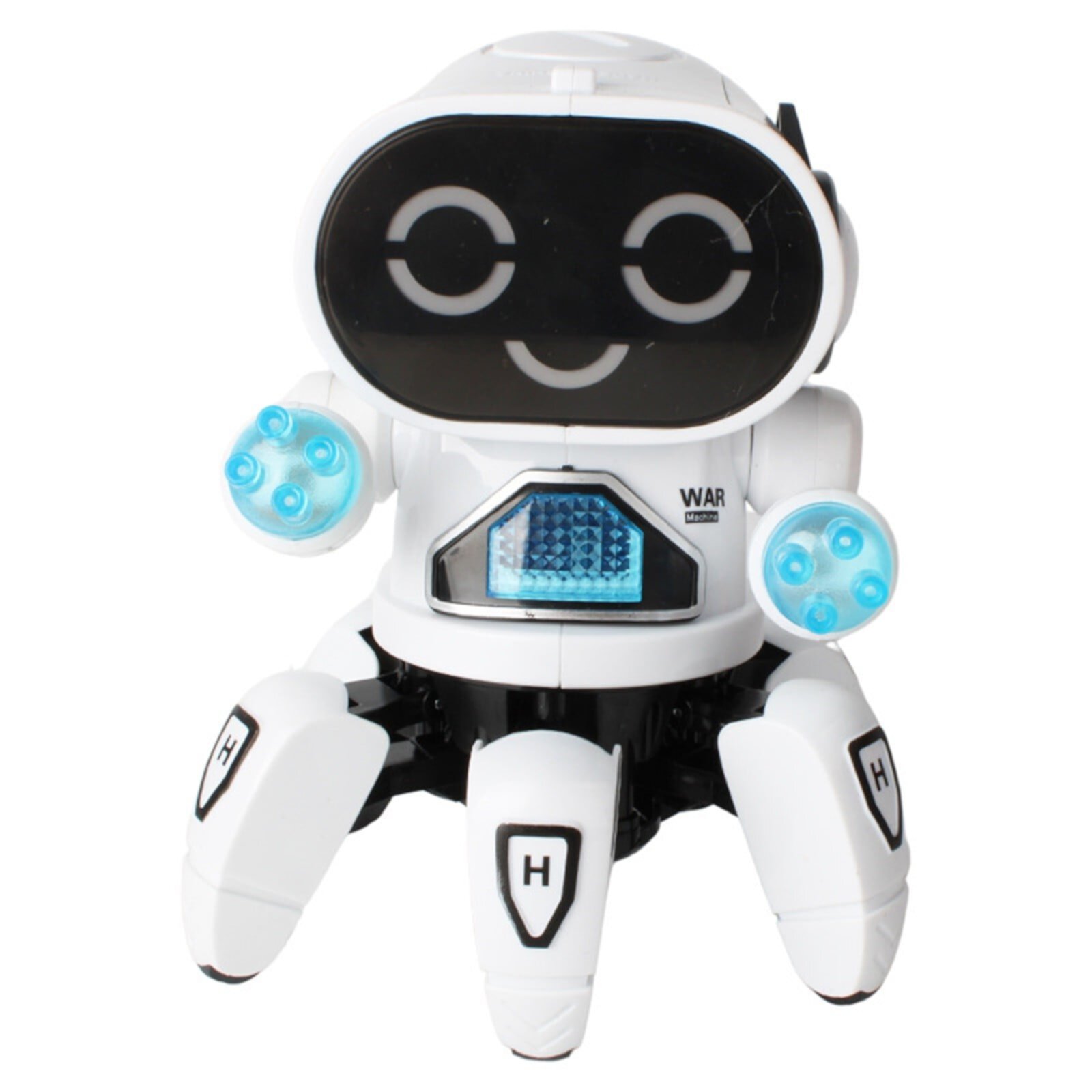 Dancing Robot Clearance! Contixo R1 Smart Voice Controlled Robot Six Robot Toy Music Light Dancing Walking Singing Toy Children's Gift Providing Children with A Joyous Play Experience. MiaToy