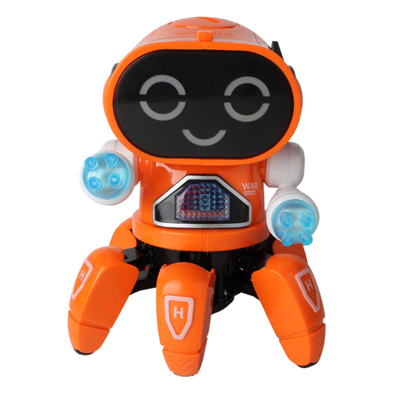 Dancing Robot Clearance! Contixo R1 Smart Voice Controlled Robot Six Robot Toy Music Light Dancing Walking Singing Toy Children's Gift Providing Children with A Joyous Play Experience. MiaToy