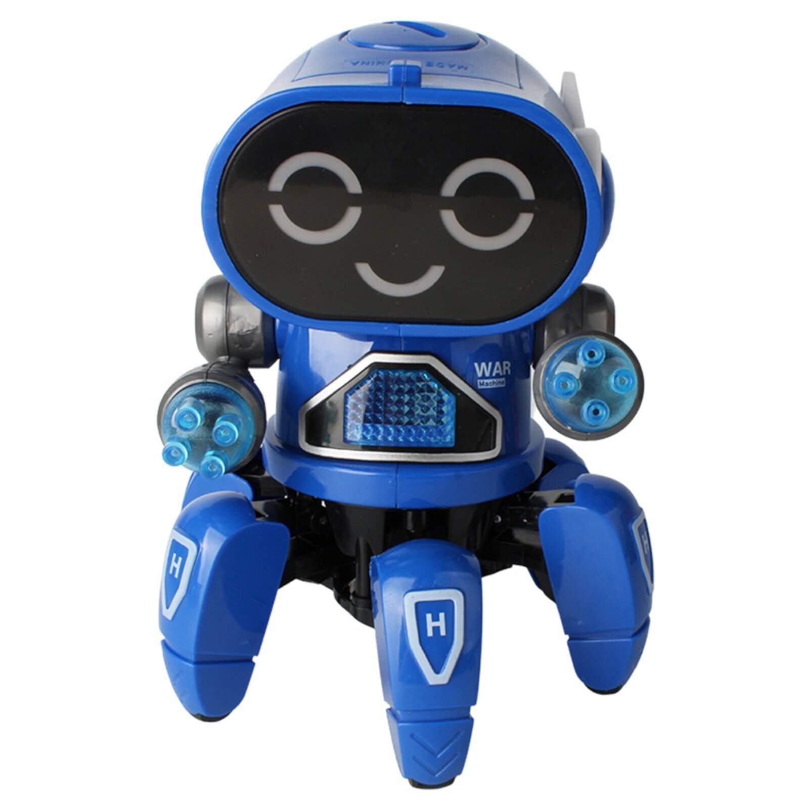 Dancing Robot Clearance! Contixo R1 Smart Voice Controlled Robot Six Robot Toy Music Light Dancing Walking Singing Toy Children's Gift Providing Children with A Joyous Play Experience. MiaToy