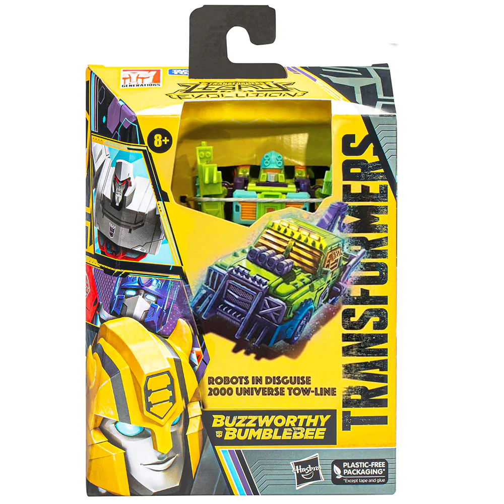 Transformers Legacy Evolution Buzzworthy Bumblebee Robots in Disguise 2000 Universe Tow-Line Figure Unknown