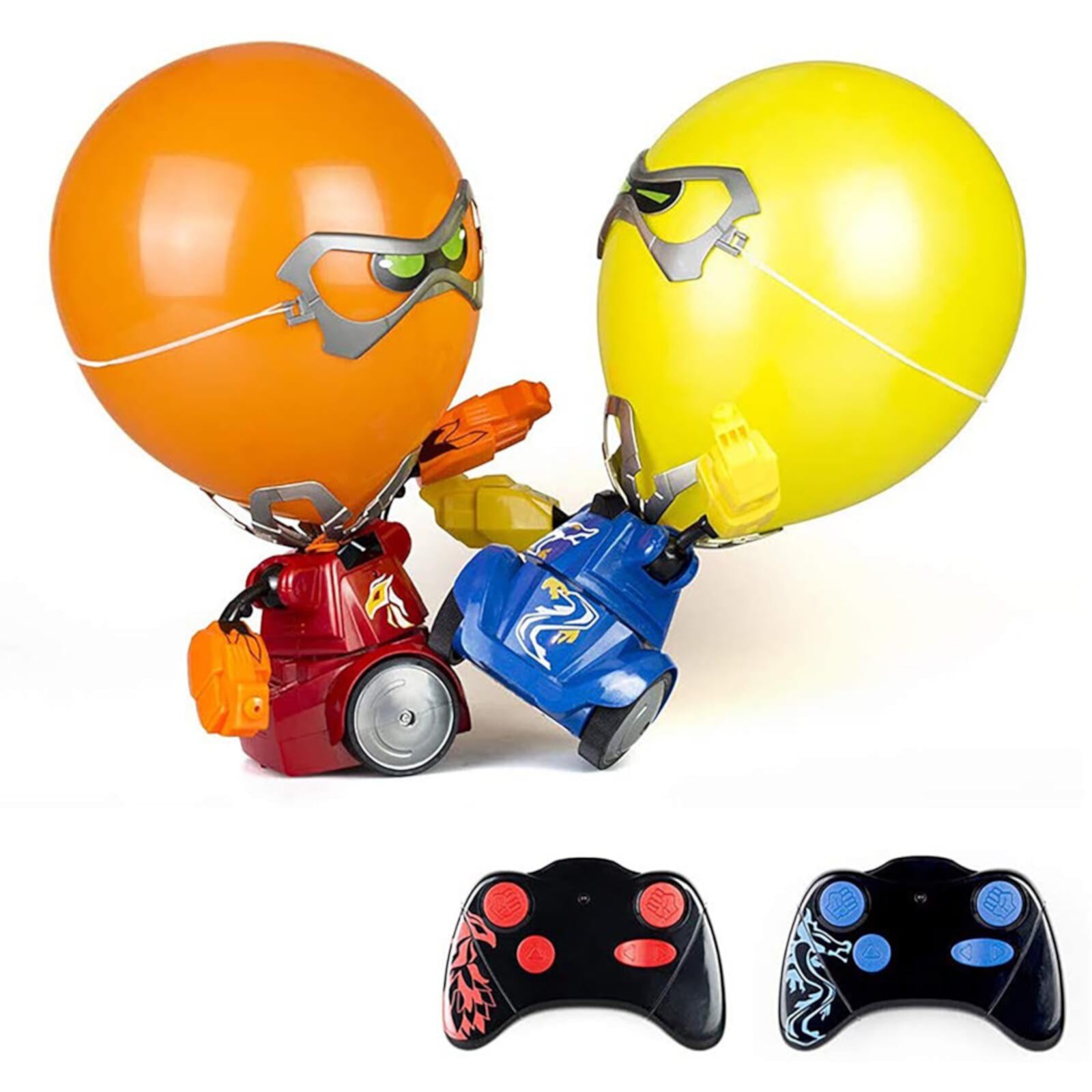 HJQEQVD Kids' Electronics Kids Robo Kombat Balloon Puncher Balloon Pop Robots Keep Punching Until It Pops Battling Robot With Balloon Head for Family Interactive Game Clearance Toys HJQEQVD