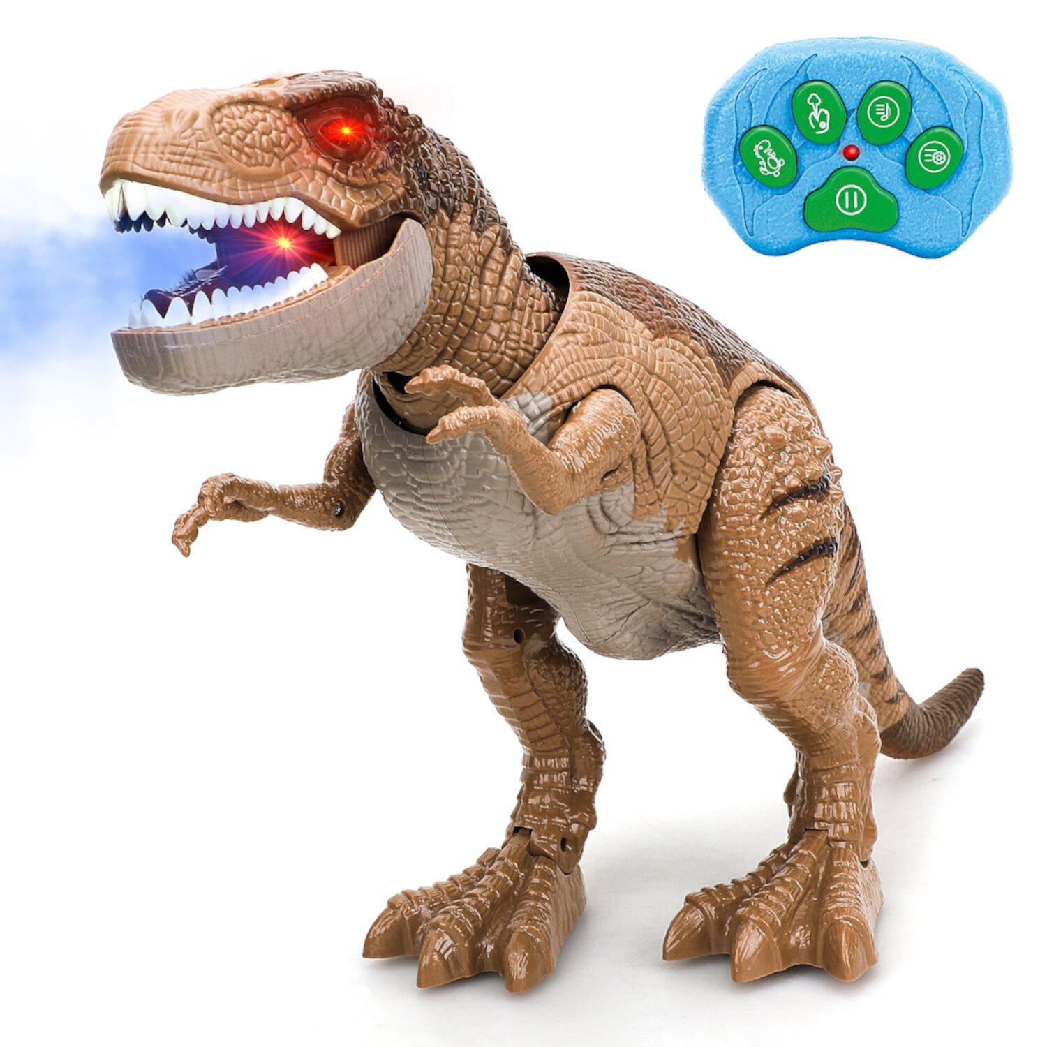 TOY Life Dinosaur Toys for Kids, Remote Control Dinosaur Toys for Kids 3 4 5 6 7 8+, T-rex Dinosaur Toys, Light Up, Realistic Roaring Sound & Spray, Walking Dinosaur Toys, Dinosaur Robot Toy for Boys TOY Life