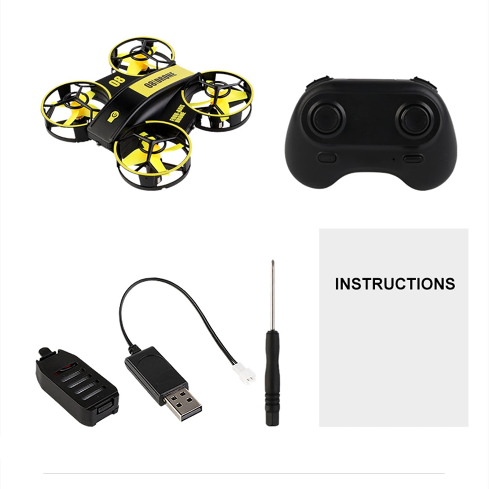 Deagia 15 Year Old Boy Gifts Drone Remote Control Toys Gifts for Boys Girls with Altitude Hold Headless Mode Start Speed Adjustment Drone with Camera Deagia