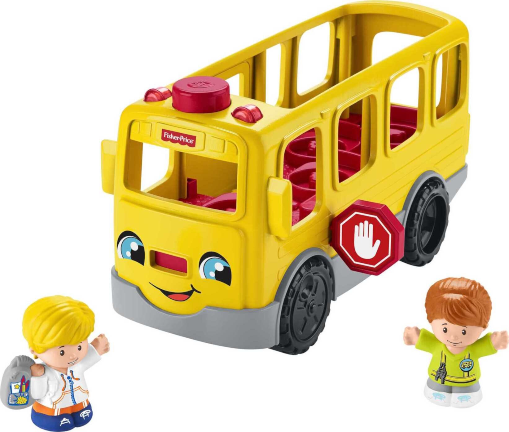 Little People Musical Toddler Toy Sit with Me School Bus with Lights Sounds for Ages 1+ Years Little People