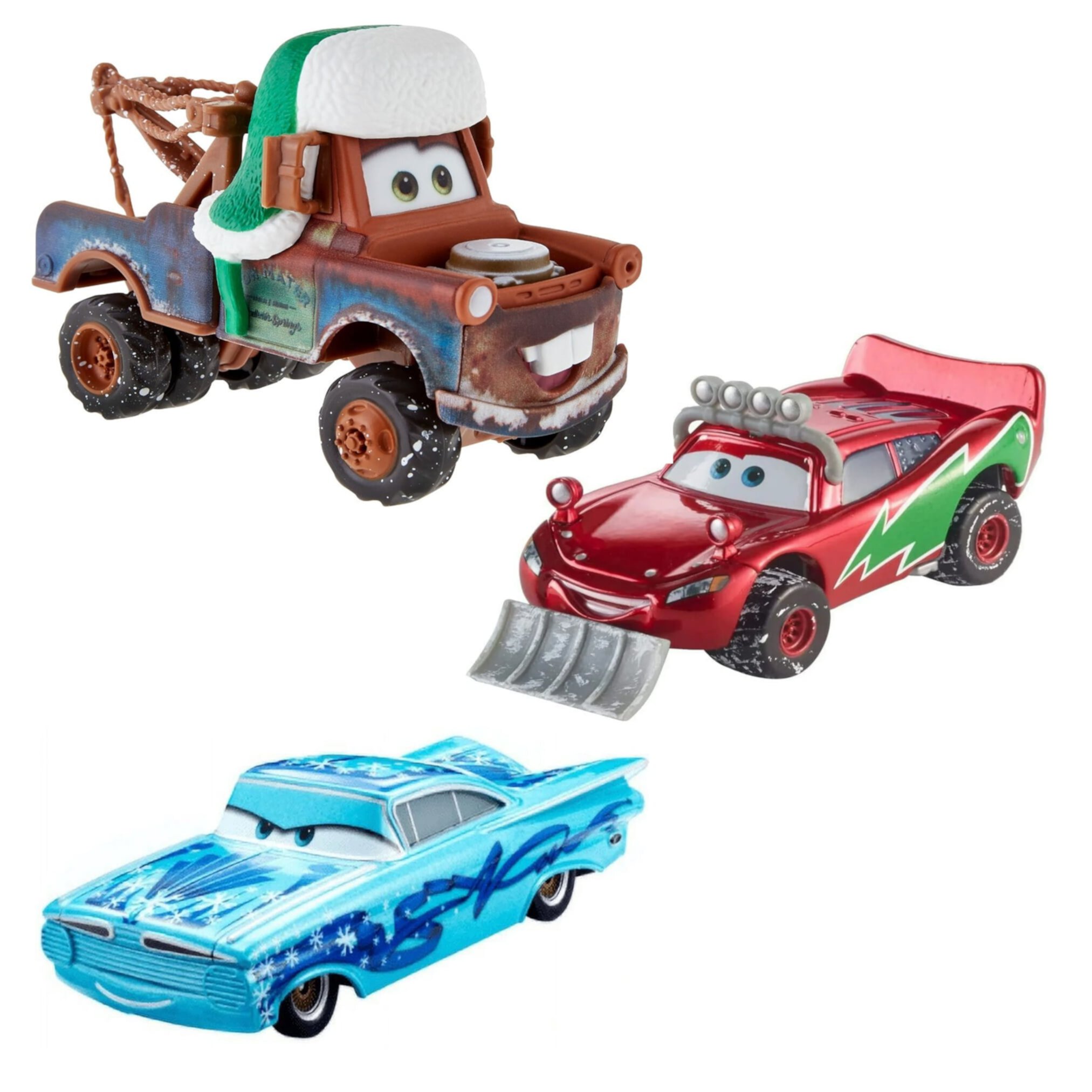 Cars Disney Pixar, Lightning Mcqueen Winter Metal Edition Play Vehicle, 1.55 Scale, Perfect Car Toy For Children 3 Years & Up Disney Pixar