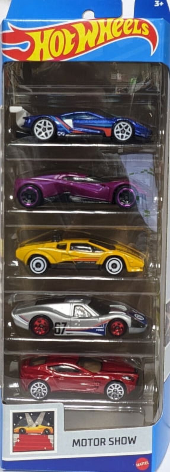 Hot Wheels 5 pack Motor Show Mattel