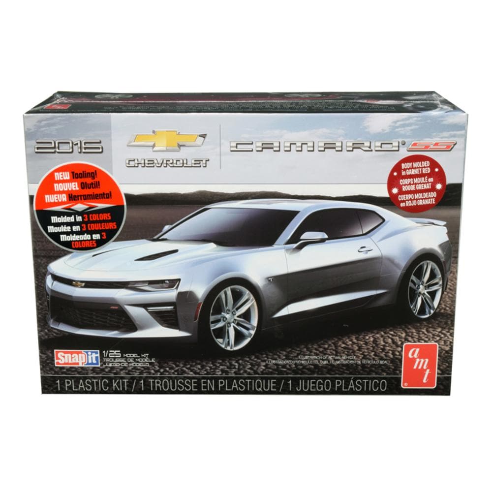 1/25 Scale 2016 Chevy Camaro SS Snap Kit (Garnet Red) AMT