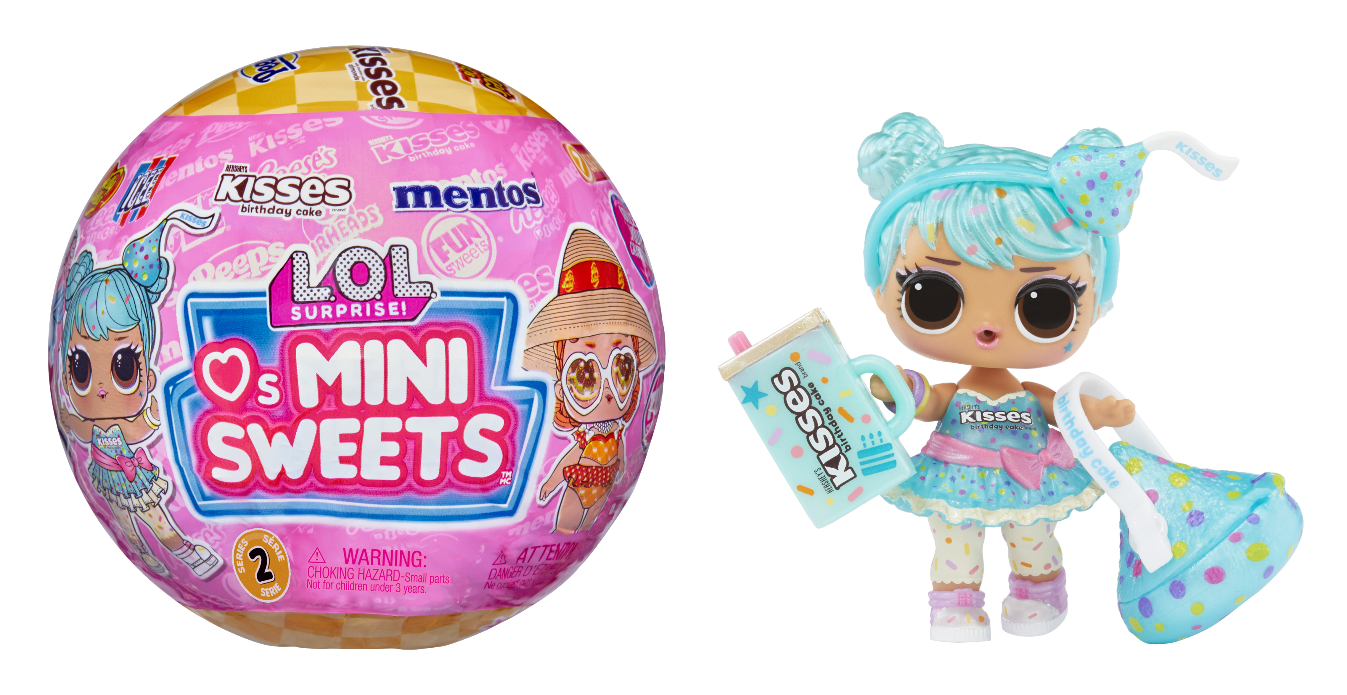 LOL Surprise Loves Mini Sweets Series 2 with 7 Surprises, Accessories, Limited Edition Doll, Candy Theme, Collectible Doll- Great Gift for Girls Age 4+ L.O.L. Surprise!