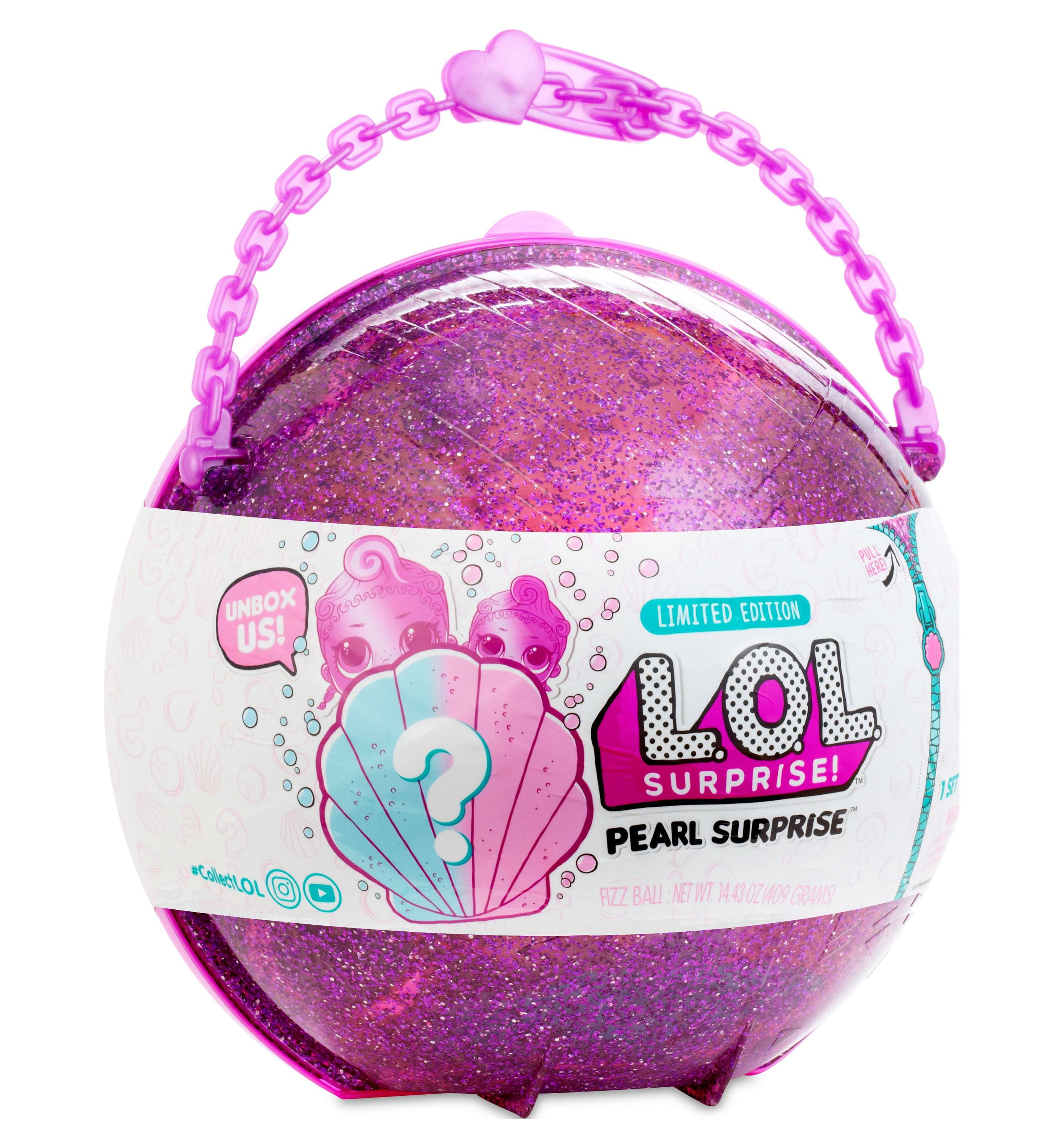 (2 pack) L.O.L. Surprise Pearl Surprise- Purple L.O.L. Surprise!