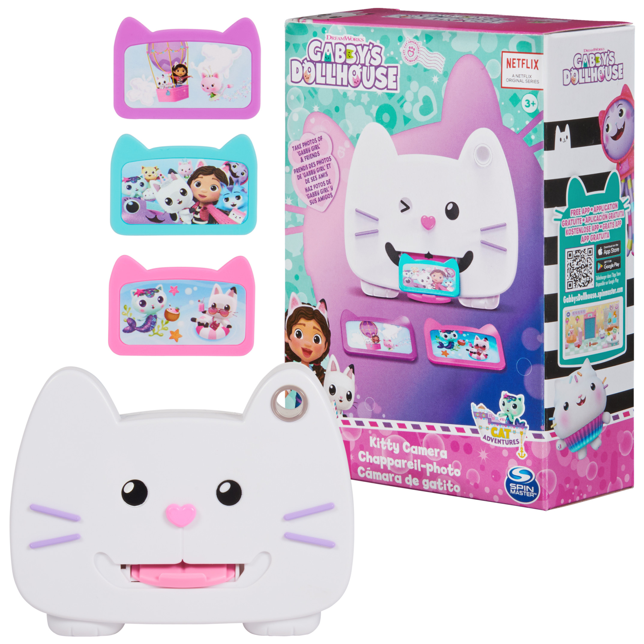 Gabby’s Dollhouse, Kitty Camera, Pretend Play Toy for Girls and Boys Ages 3+ Gabby's Dollhouse