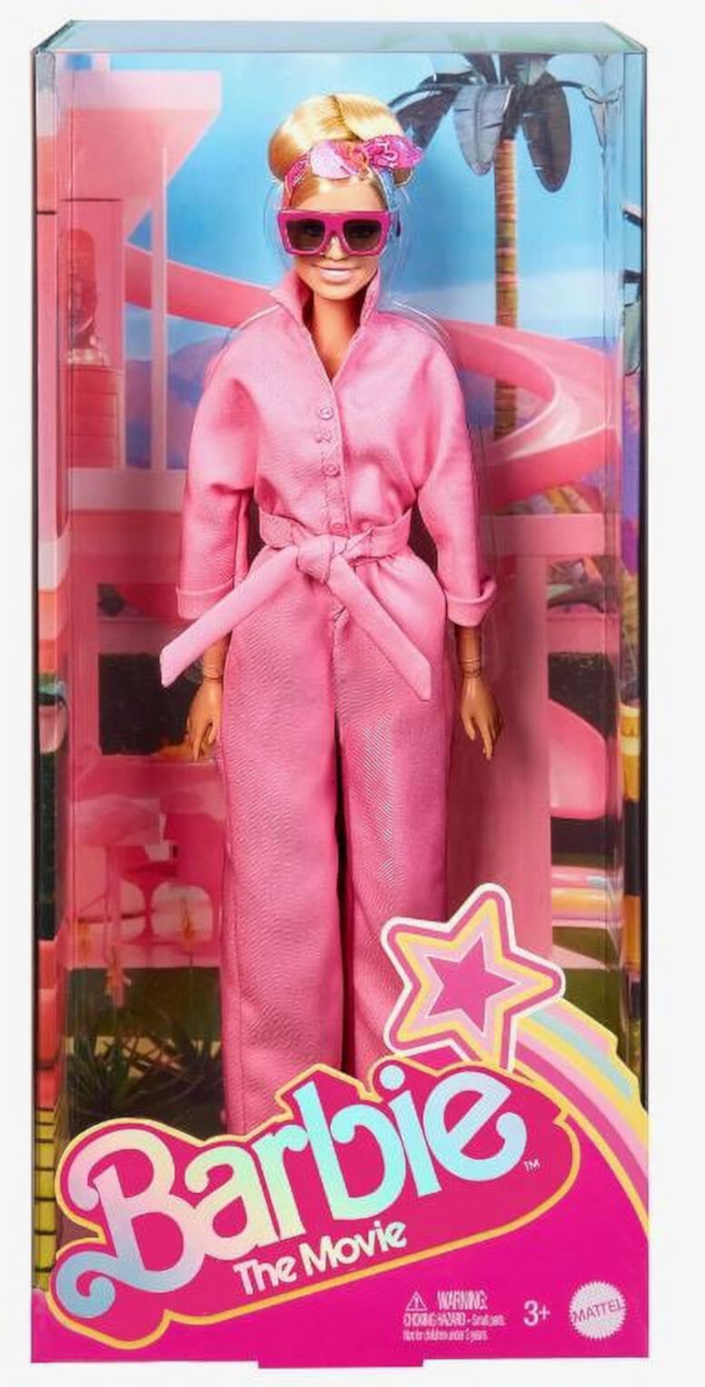 Barbie The Movie Collectible Doll Margot Robbie as Barbie in Pink Power Jumpsuit (Exclusive) Barbie