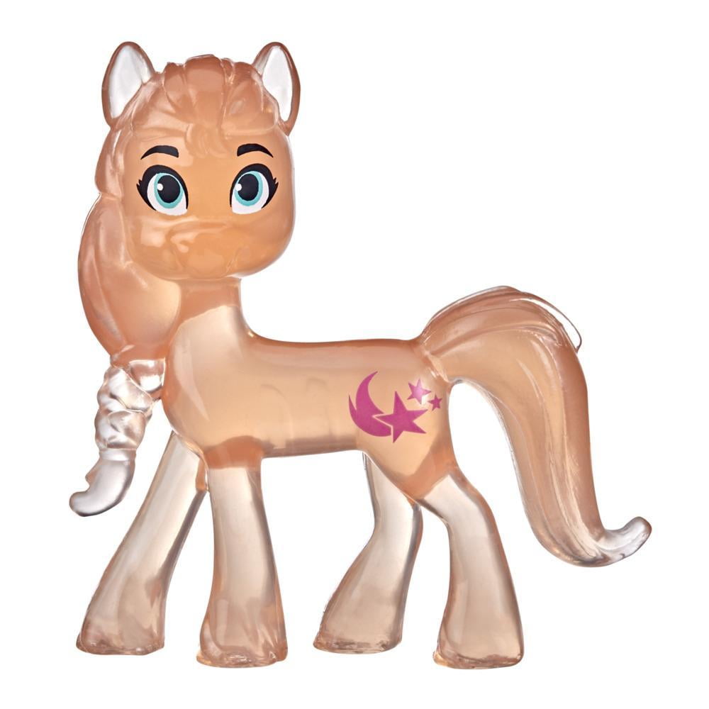 My Little Pony: A New Generation Crystal Sunny Starscout - 2-Inch Translucent Orange Pony Figure, Toy for Kids Ages 3 My Little Pony