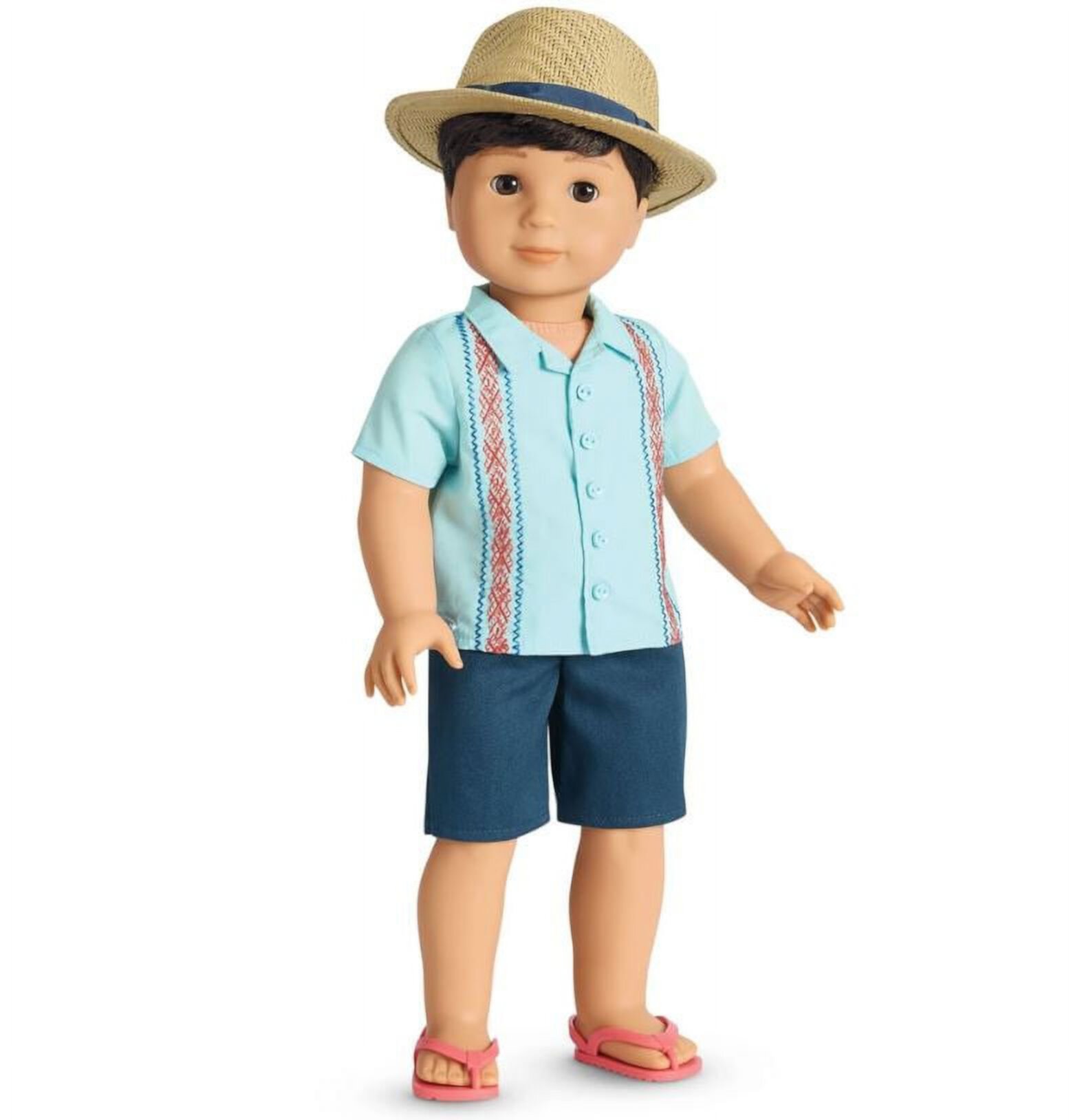 American Girl - Sun & Fun Outfit for 18 Inch Boy Dolls - Truly Me 2018 (Doll Not Included) American Girl