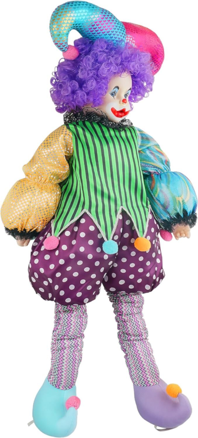 33‘’ Plush Stuffed Doll, YCFUN Baby Clown Dolls for Girl Kids Toys Ages 2 up with Sitting and Standing Postures YCFUN