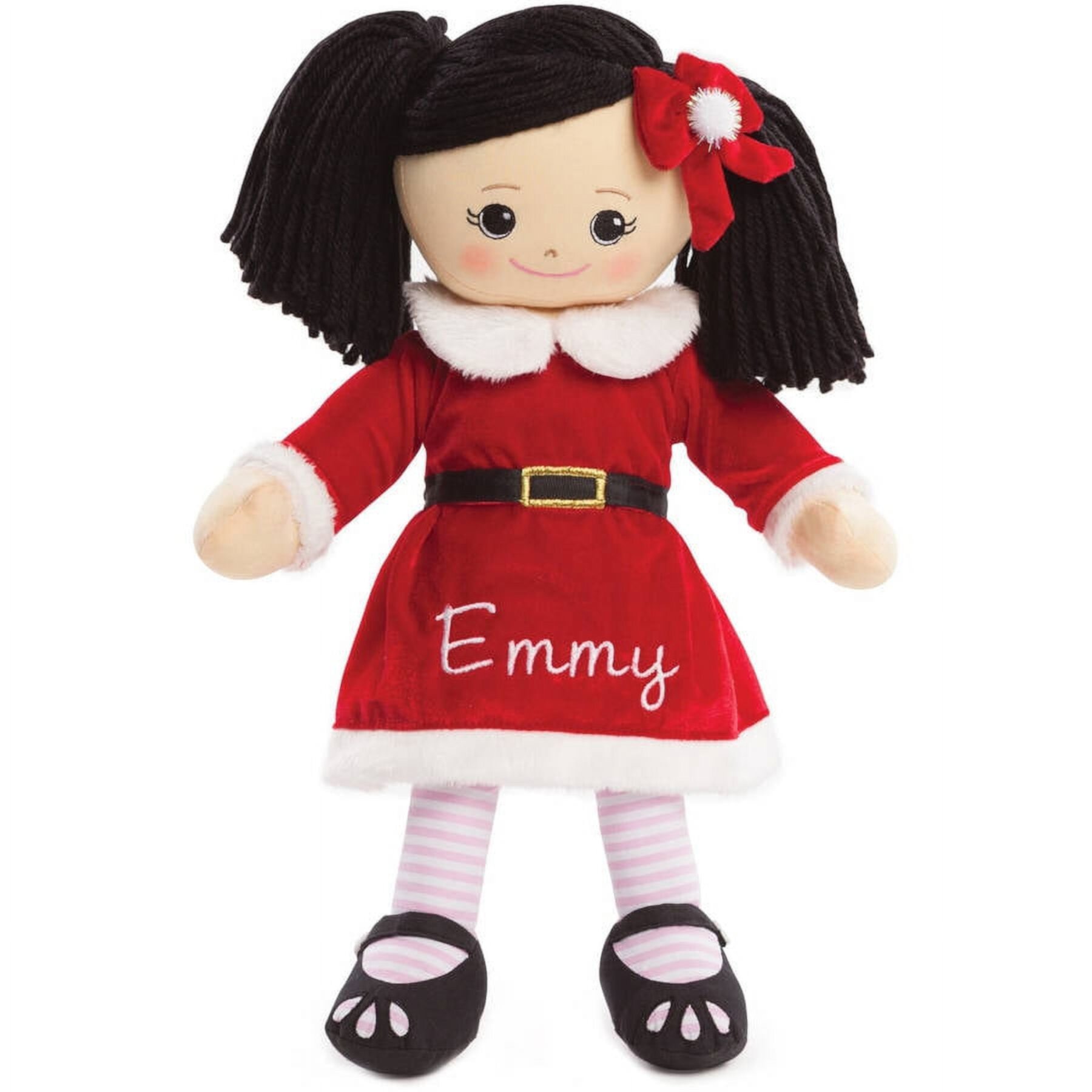 Personalized Rag Doll With Santa Dress ONLINE