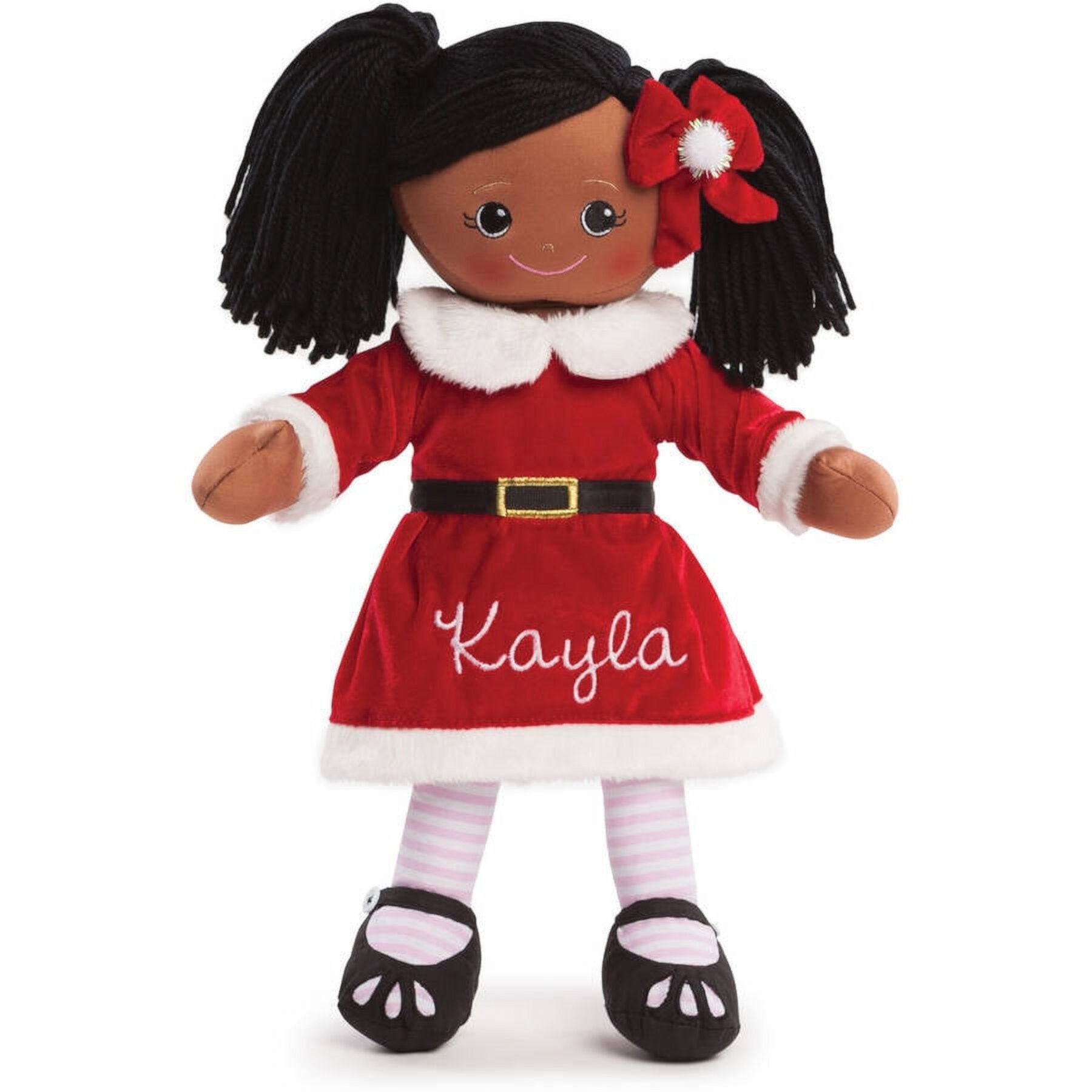 Personalized Christmas Baby Doll - Santa Dress ONLINE